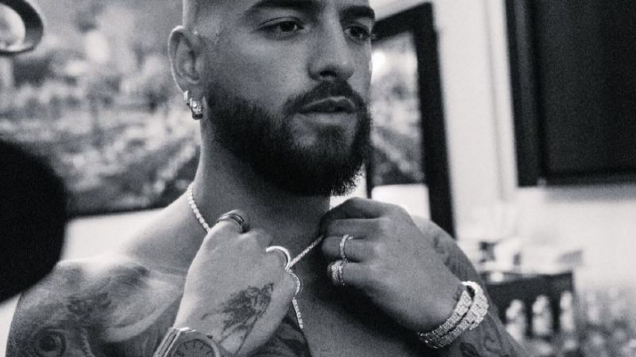 ¡Tu papi!: Maluma presumió en las redes su físico escultural
