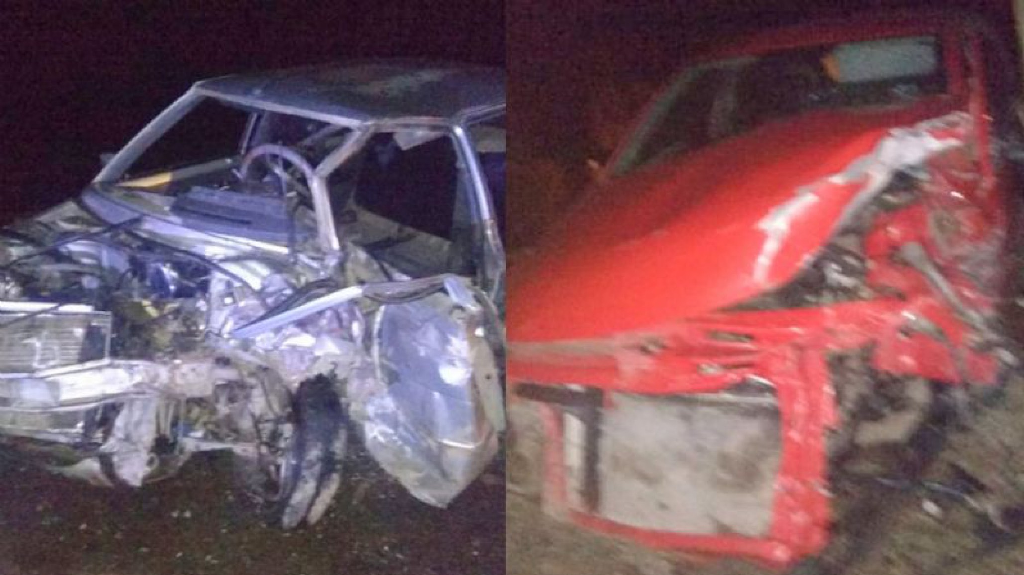 Choque frontal: una persona salió despedida, manejaba en estado de ebriedad