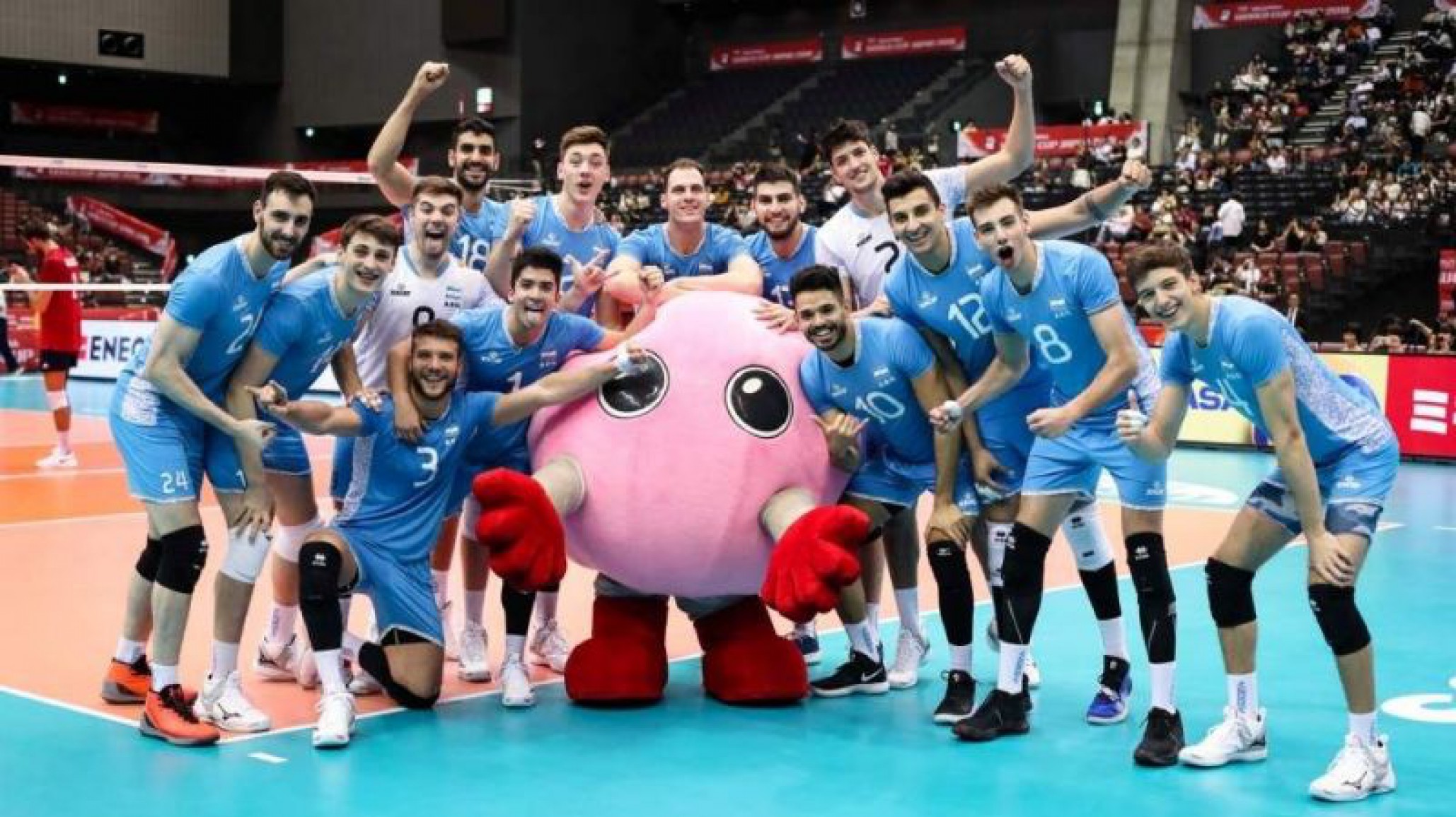Triunfo y quinto puesto para Argentina en la Copa del Mundo de Japón de vóley