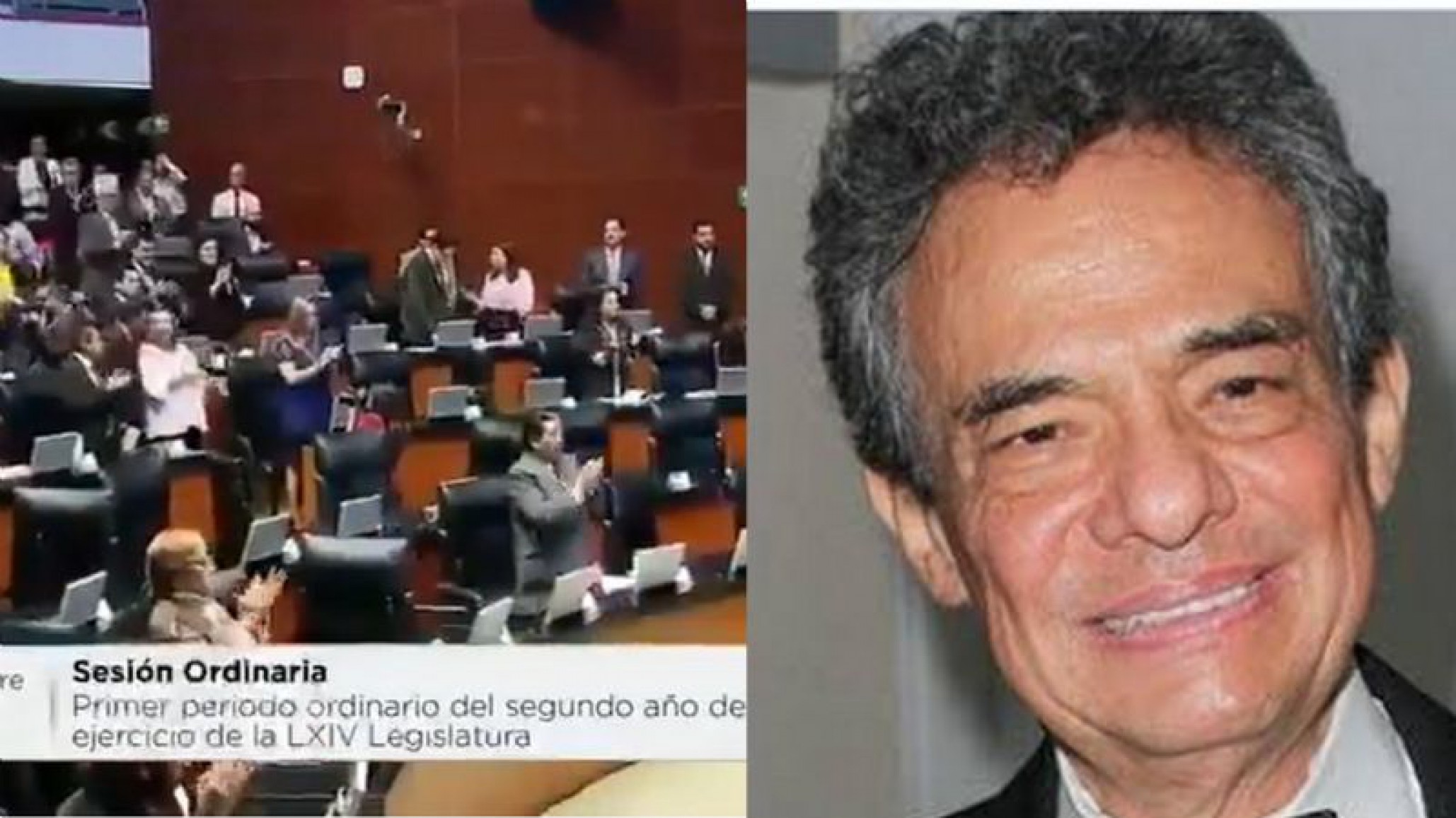 ¡Aplausos para el artista! El Senado Mexicano y un homenaje para José José