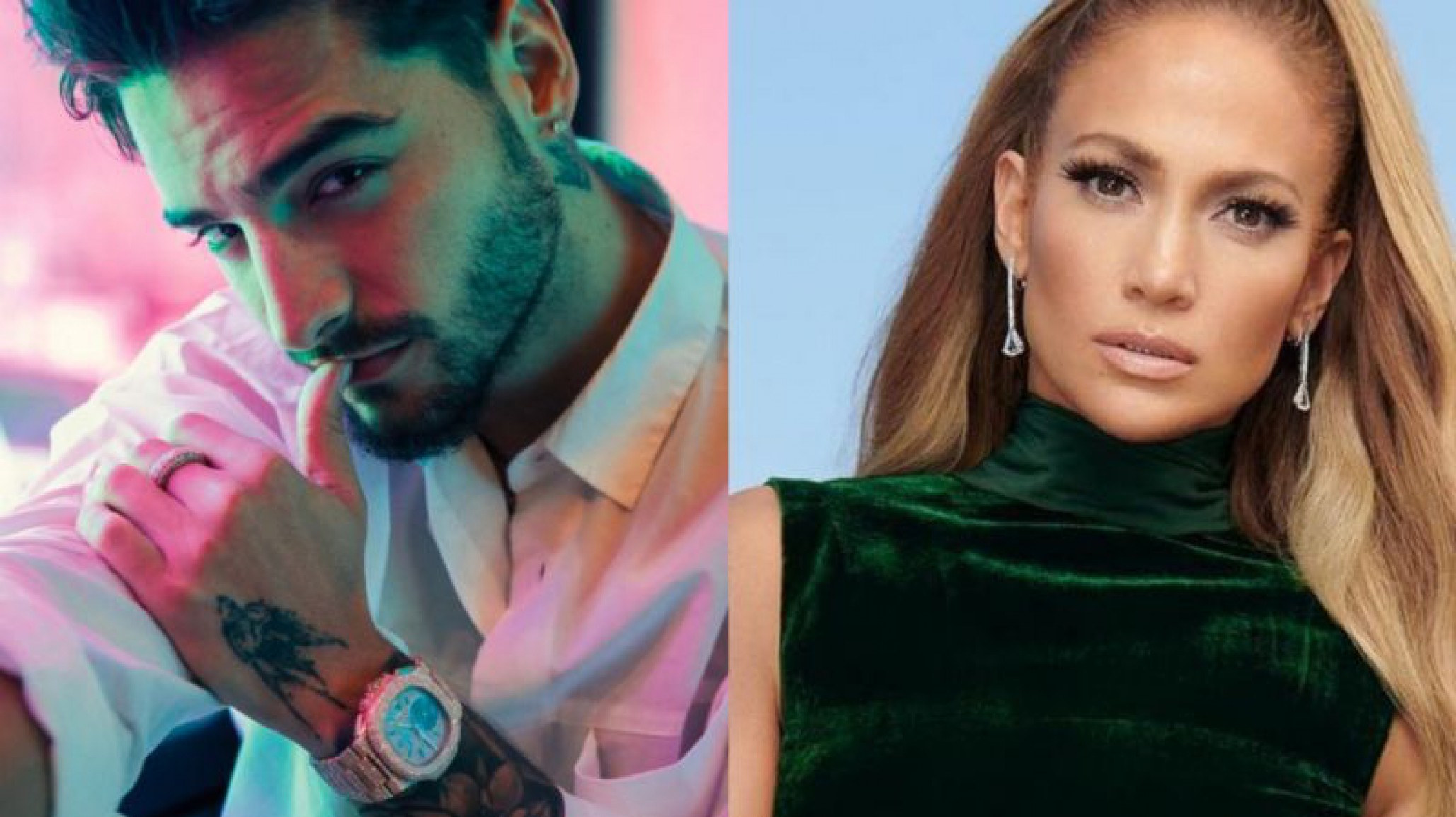 Maluma y Jenifer López ¿muy cercanos?: “Crear algo especial y verdadero y real”