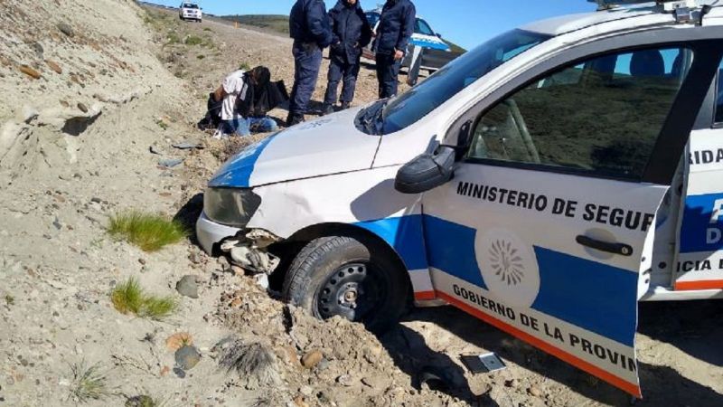 Encontraron al hombre que se había robado un patrullero en Sarmiento