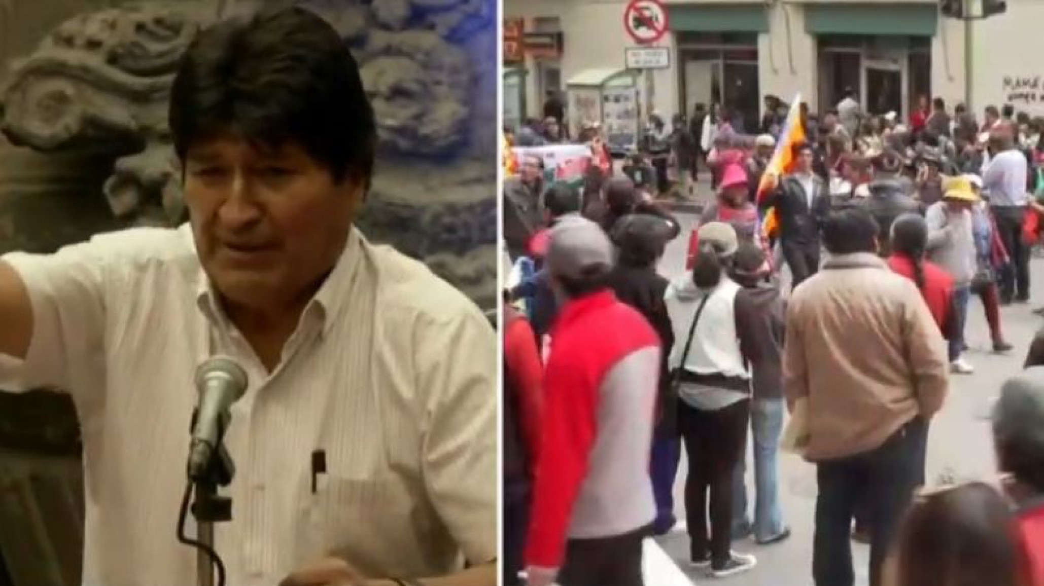Evo Morales desde México pidió ayuda “el golpe fue planeado, en Bolivia hay una masacre”