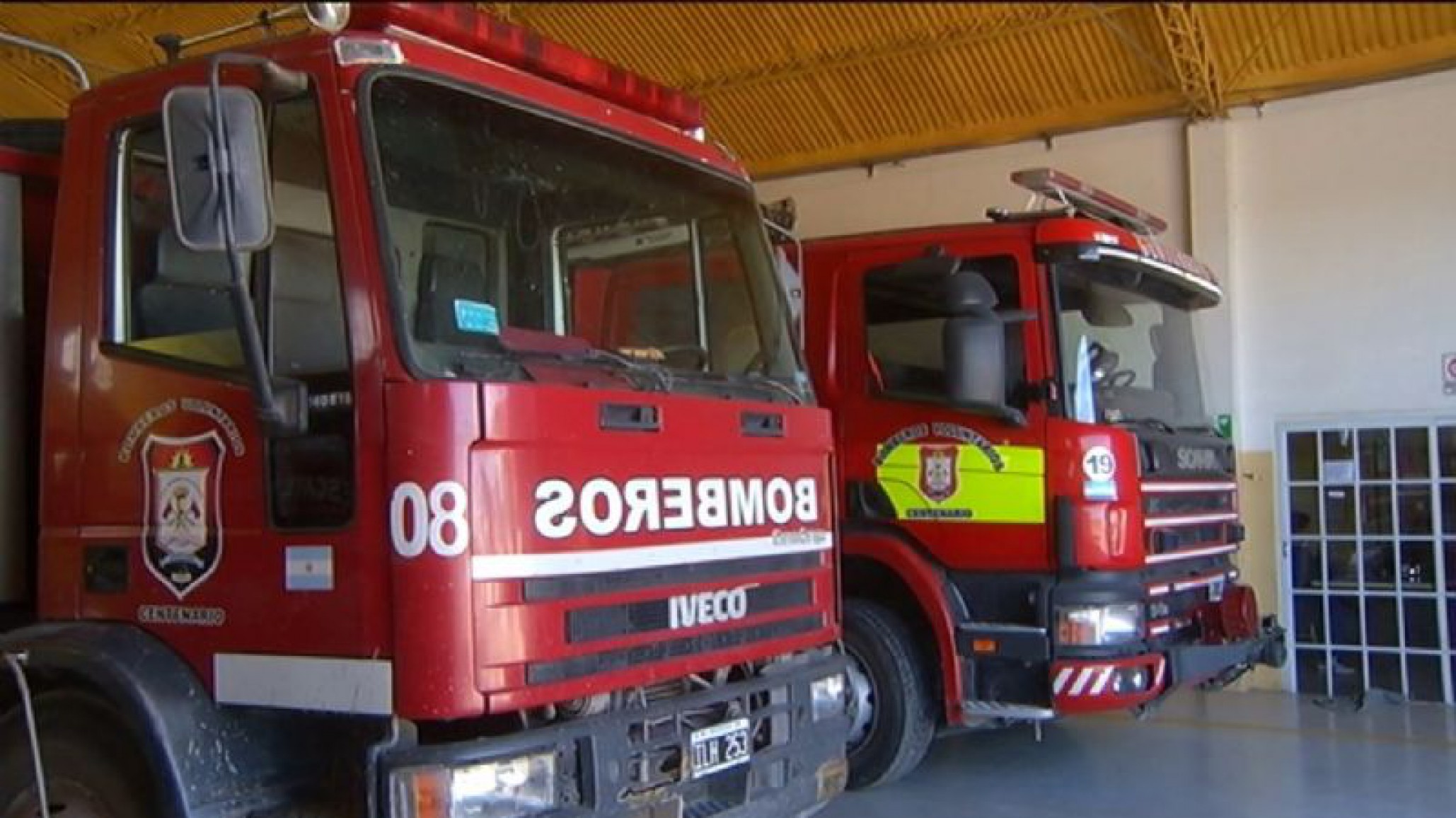 Se incendió una vivienda prefabricada, hubo pérdidas totales