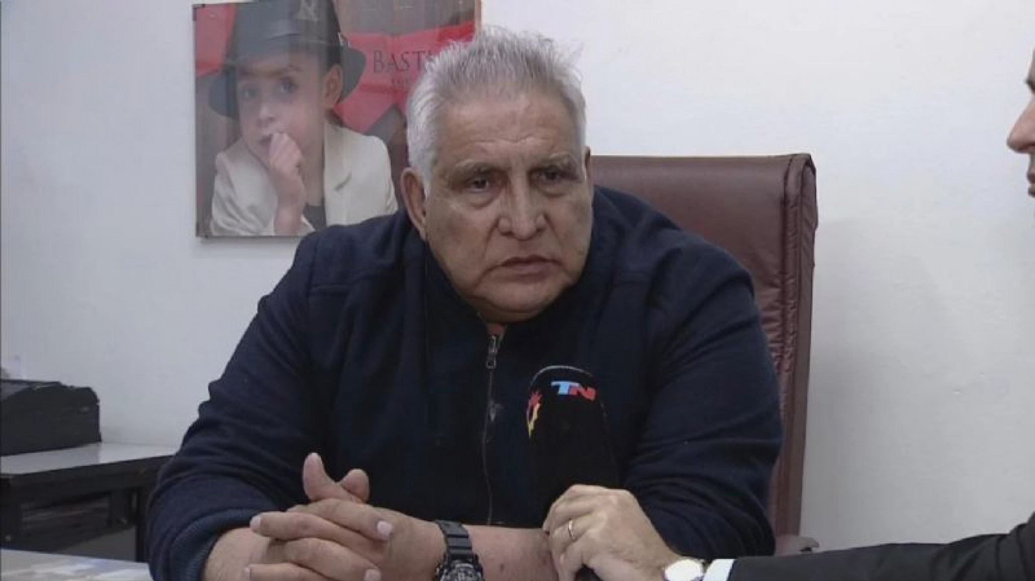 Pata Medina, internado por supuesta “huelga de hambre