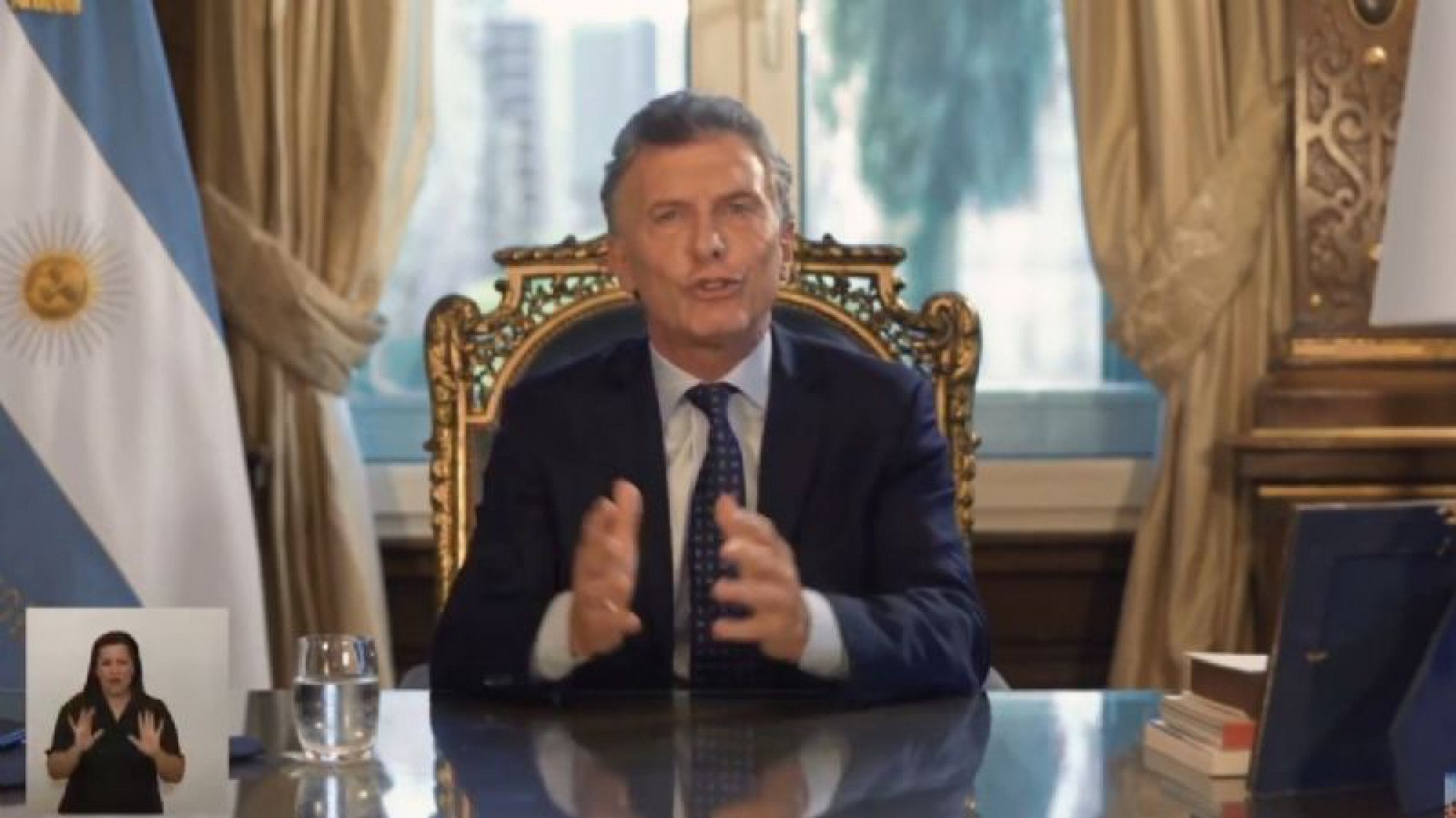 Macri en cadena nacional “Todo lo hicimos en transparencia, sin corrupción”