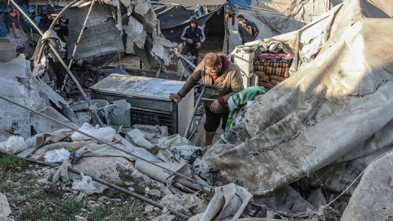 5 niños muertos en bombardeo de Rusia a Siria