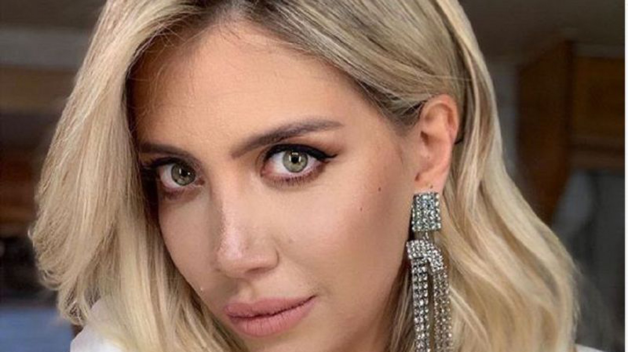 Wanda Nara y un look muy atrevido en la presentación de Gran Hermano VIP Italia ¿Será participante?