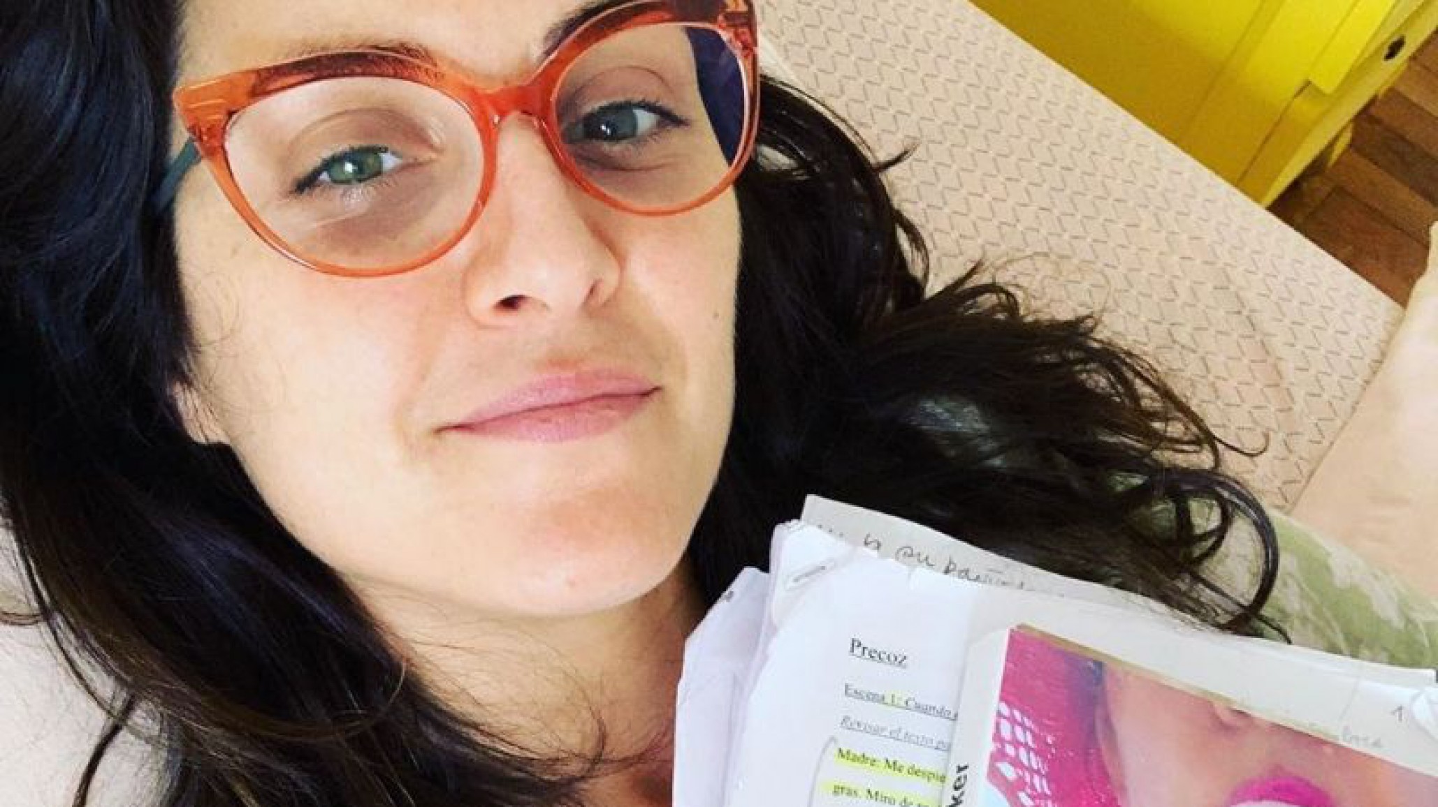 Julieta Díaz volvió a a sorprender con un vídeo cantando junto a su padre