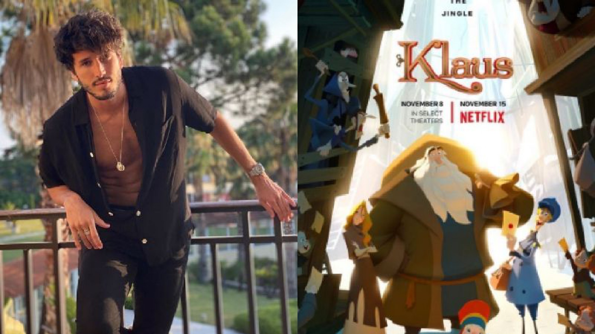 Sebastián Yatra se mostró emocionado por la nominación de Klaus a los Oscar: él realizó el doblaje de Jasper en español