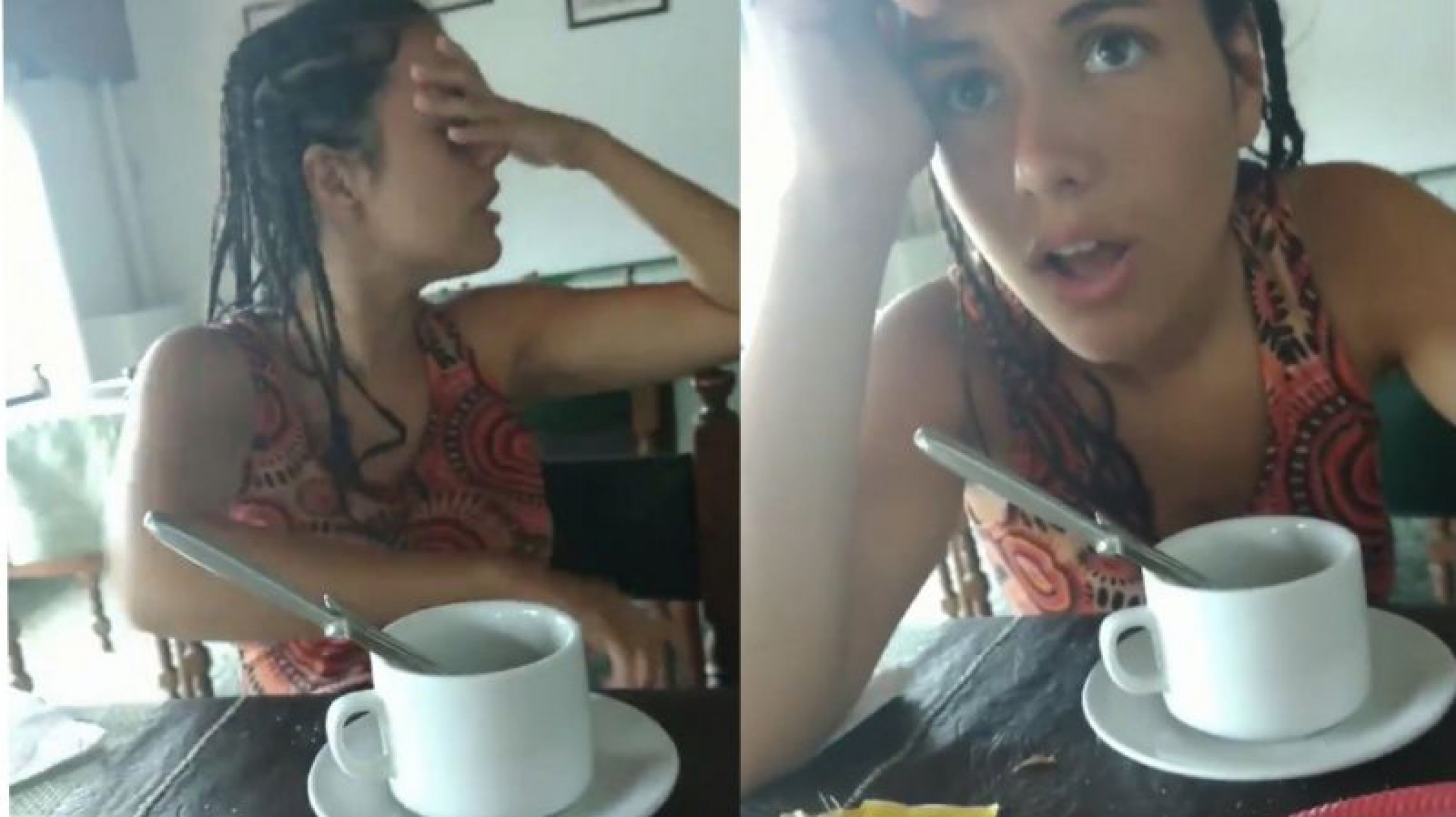 La reacción de una joven cuando su novio le confesó que llevó la Playstation a sus vacaciones