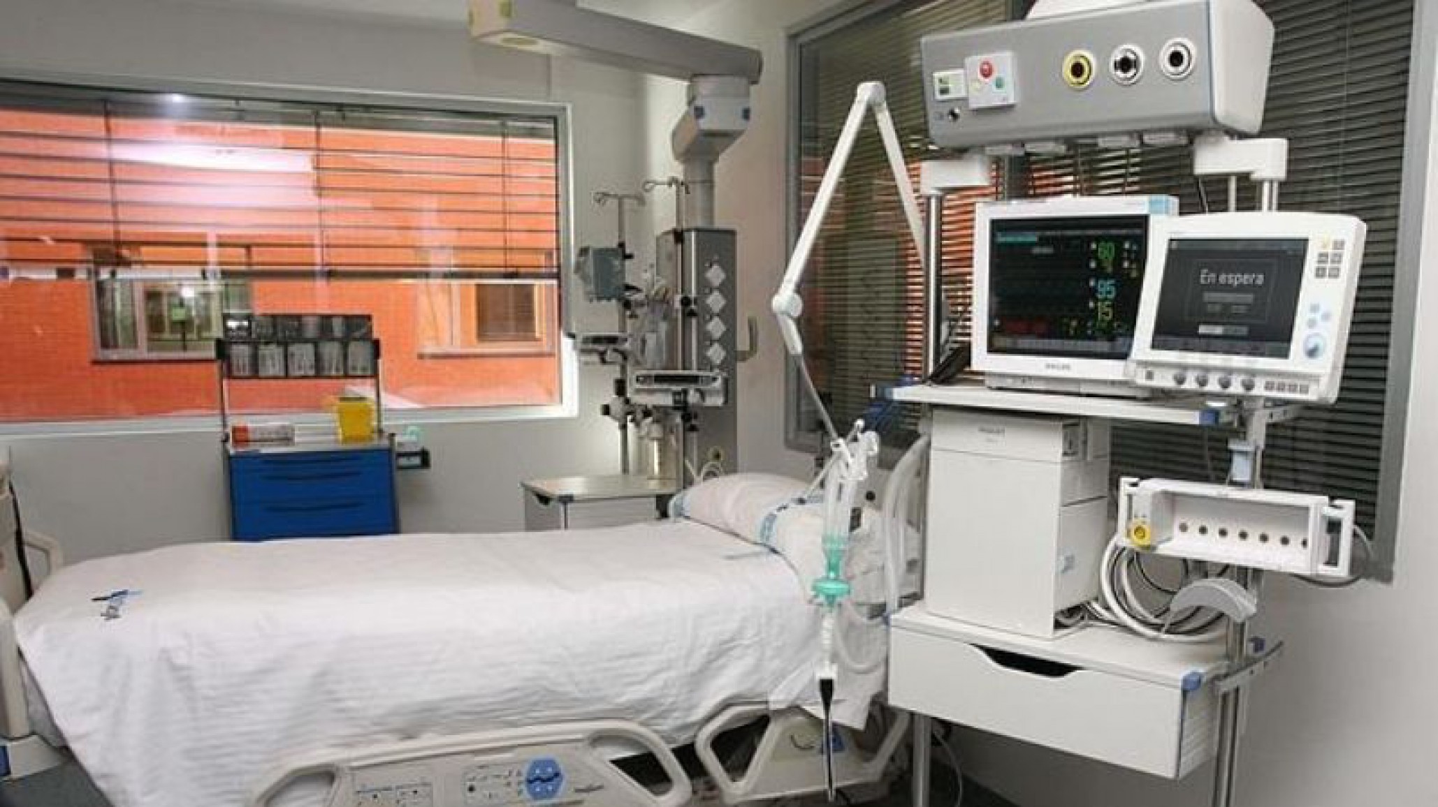 Donald Trump ”Una muy buena señal es que las camas de hospital vacías son cada vez más frecuentes”