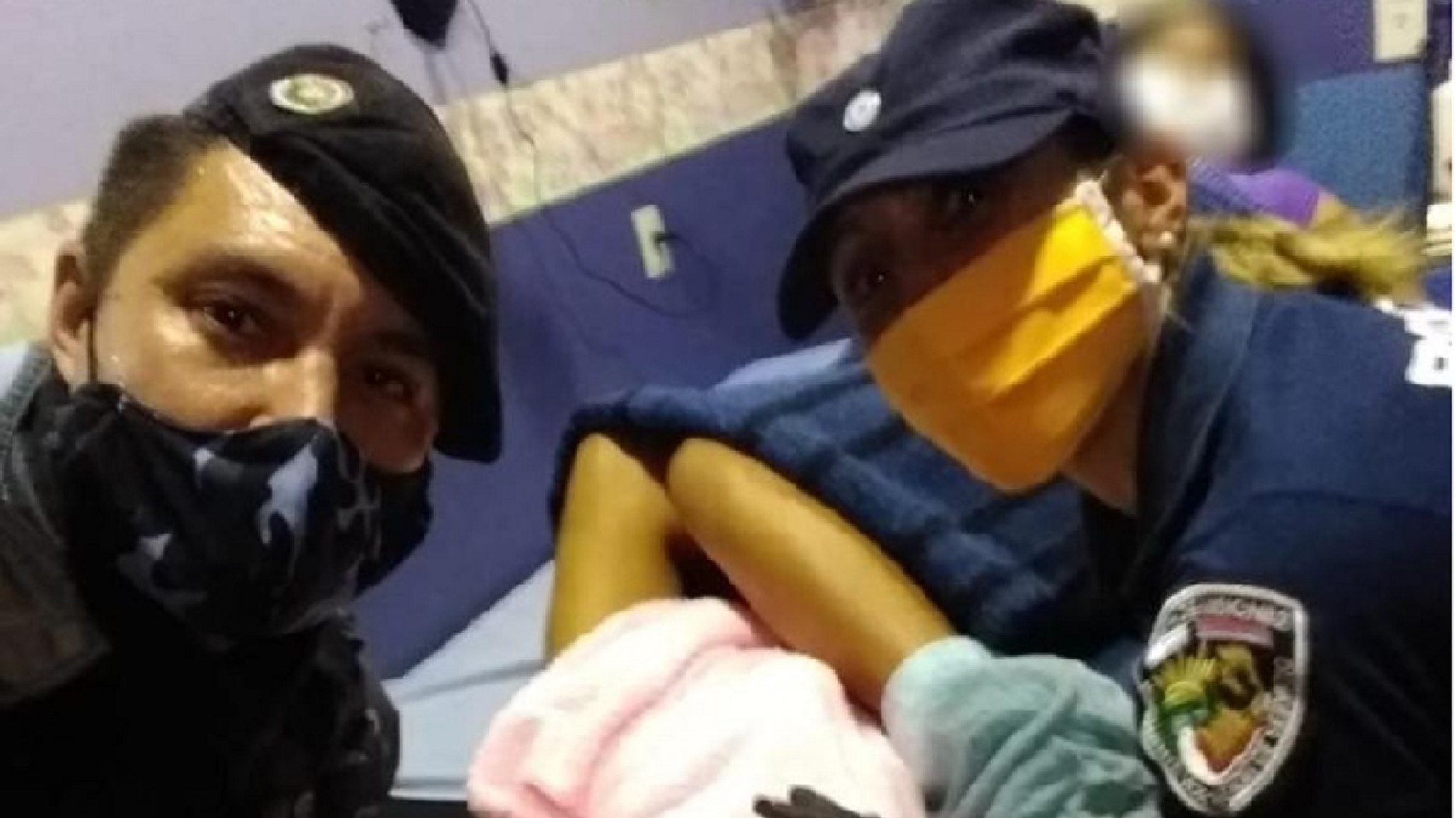 Mujer dio a luz en un control vehicular de Misiones