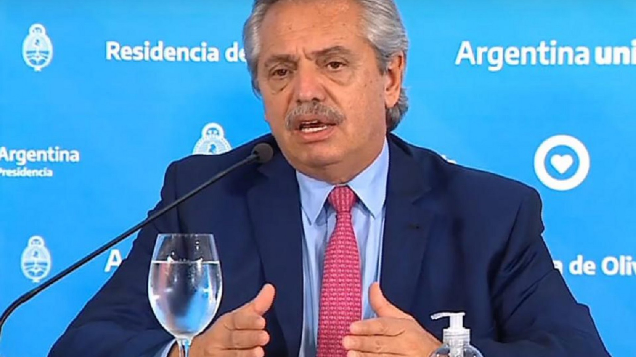 Alberto Fernández aseguró “no hay conflicto con los gobernadores”