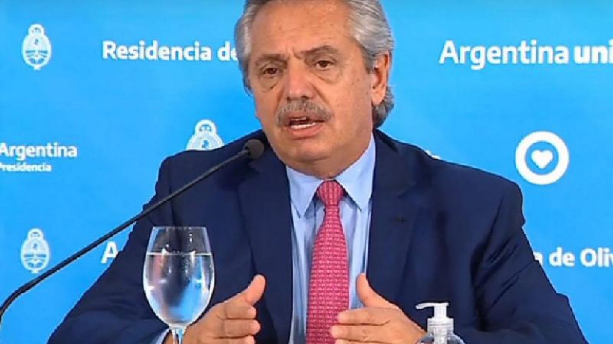 Alberto Fernández aseguró “no hay conflicto con los gobernadores”