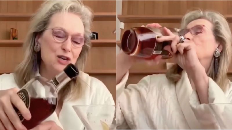 El desopilante video de Meryl Streep ¿borracha?