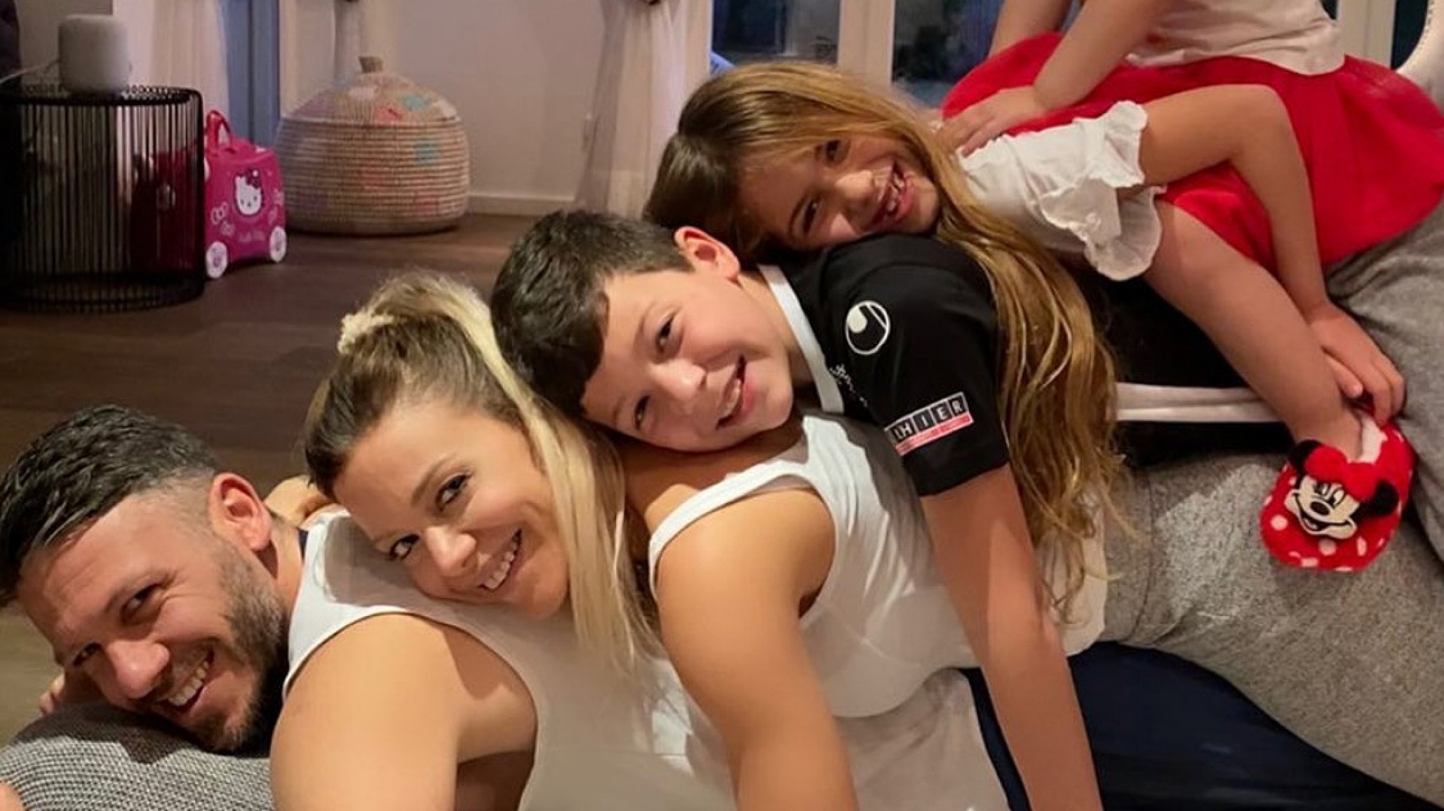 Los hijos de Evangelina Anderson vuelven a clases ¡Detalles!