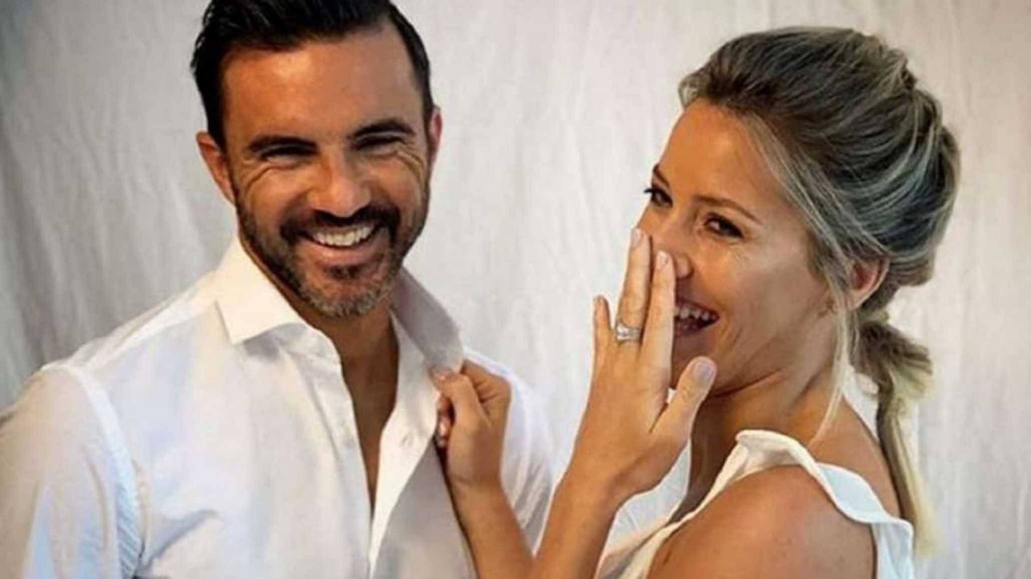 Mica Viciconte y Fabián Cubero en un divertido challenge