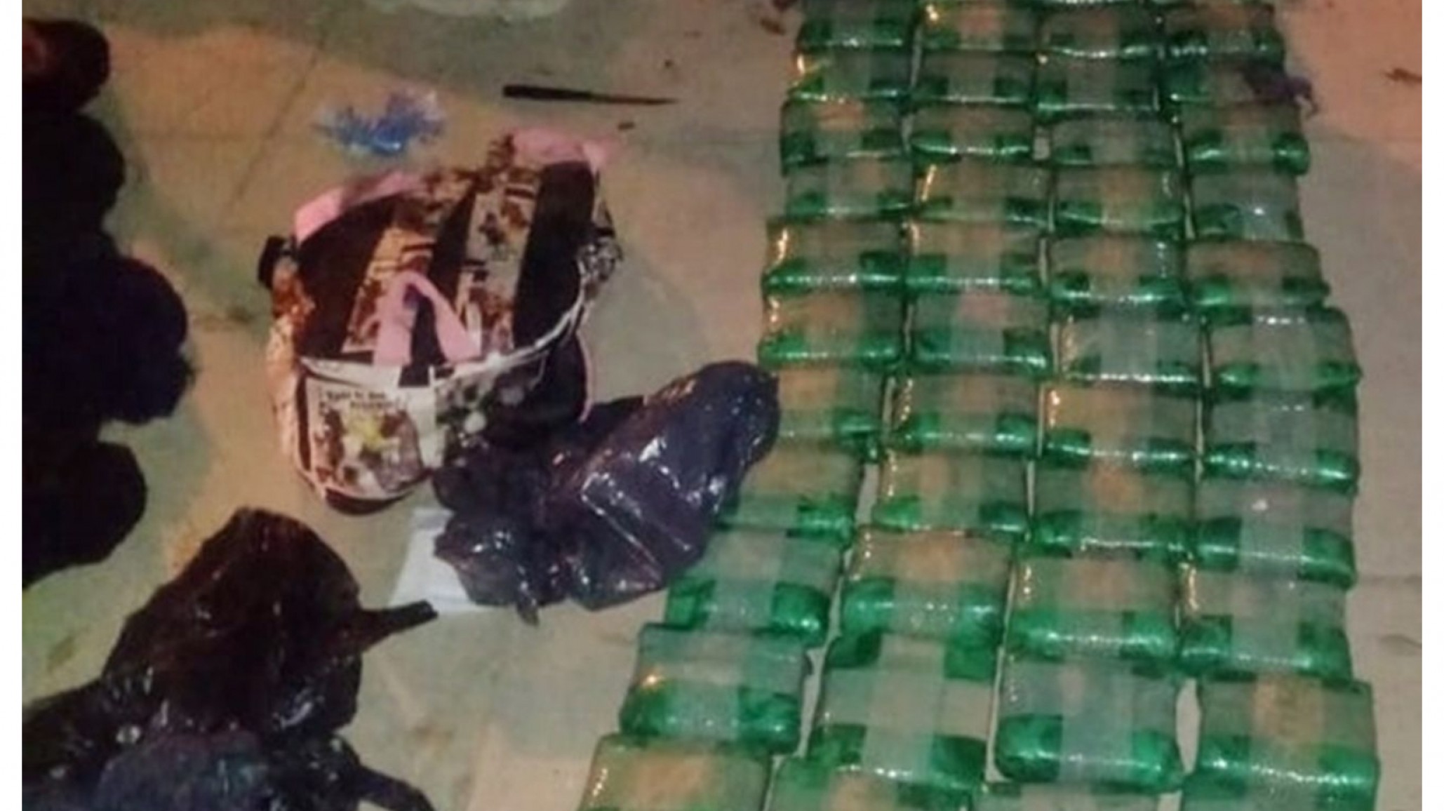 Un policía detenido por contrabandear hojas de coca valuadas en más de 250 mil pesos