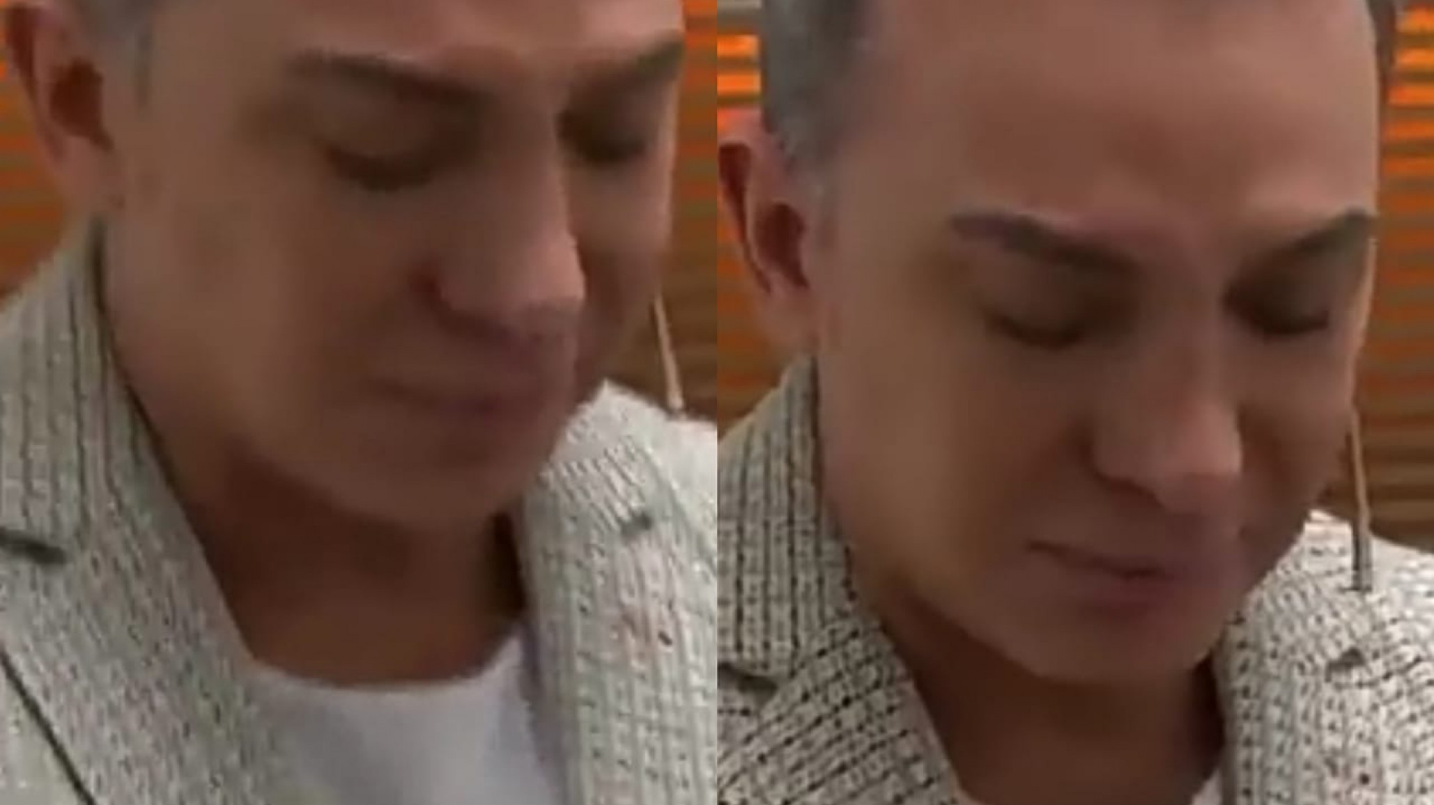 Flavio Mendoza quebró en llanto: No pudo conocer a Dionisio