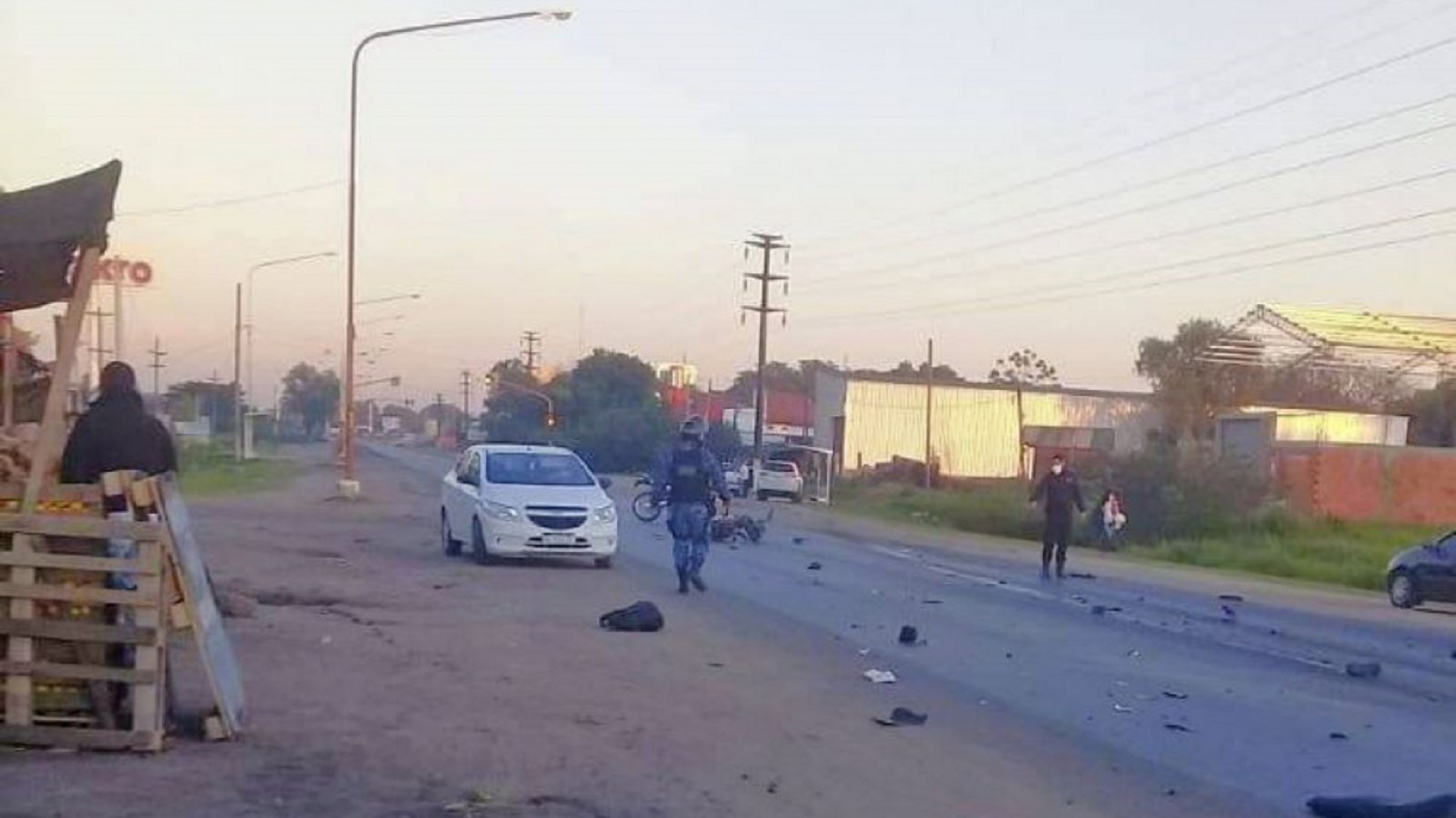 Motociclista perdió la vida tras chocar contra una camioneta