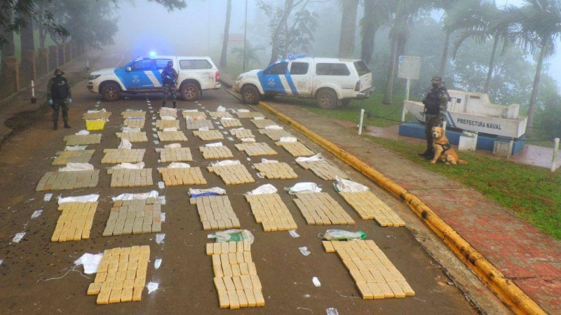Capturan una tonelada de marihuana: vale 79 millones