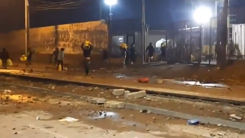 Protestas en medio de la cuarentena en Chile