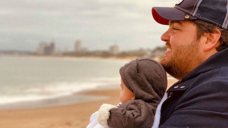 Darío Barassi recordó el parto de su hija por su primer cumpleaños: ”Alegría, ansiedad, amor y miedo”