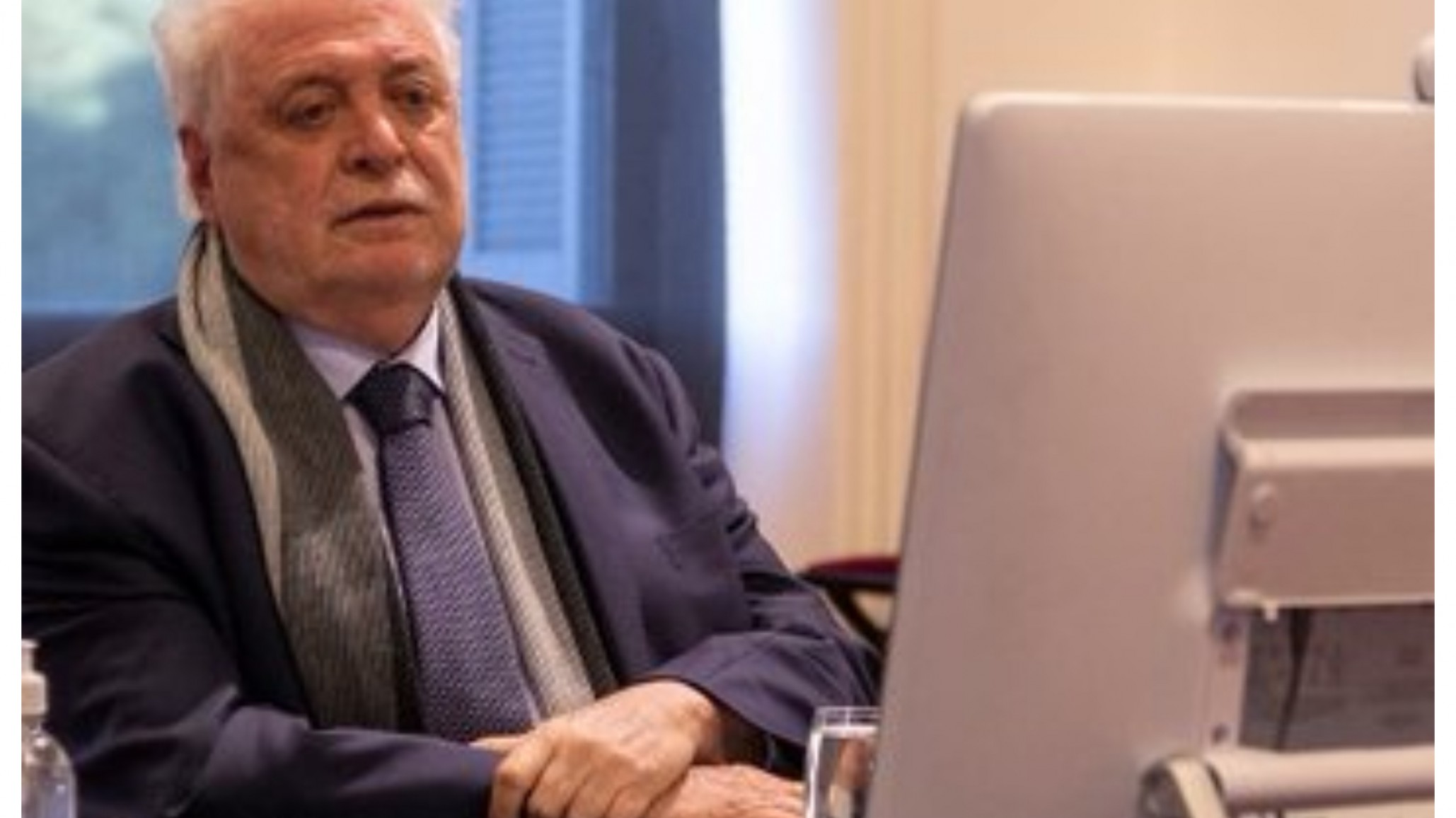 Ginés González García tiene un hematoma y seguirá internado