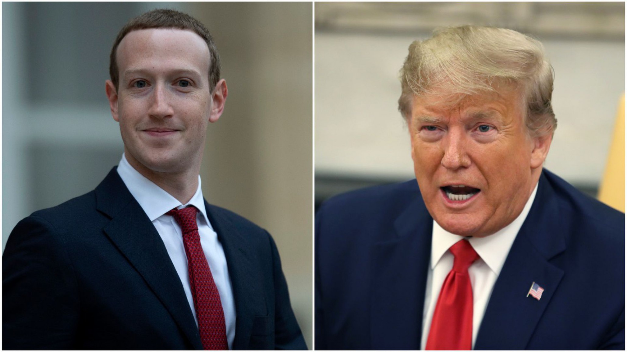 Mark Zuckerberg molesto con Twitter por verificar los tweets de Donald Trump