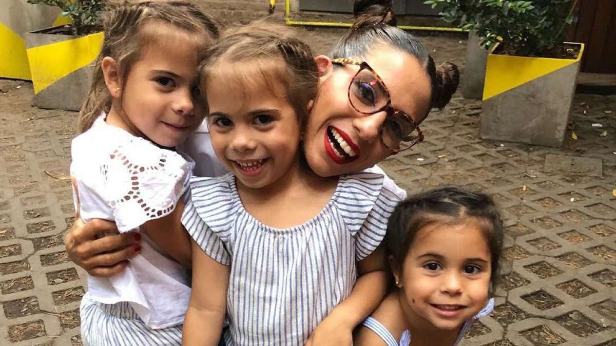 Cinthia Fernández y un divertido Tik Tok junto a sus hijas