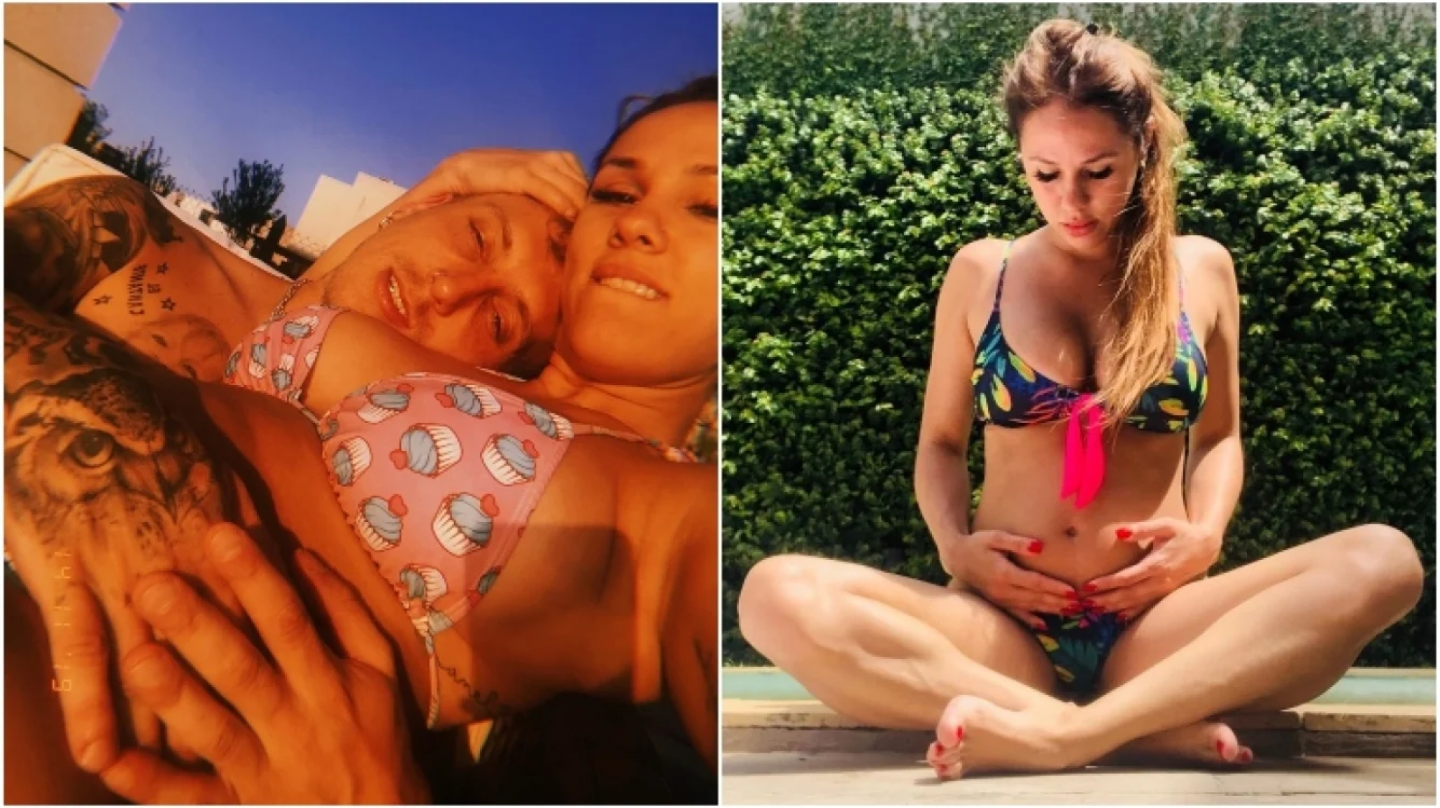 El Polaco mostró cómo se mueve Abril en la pancita de Barby Silenzi