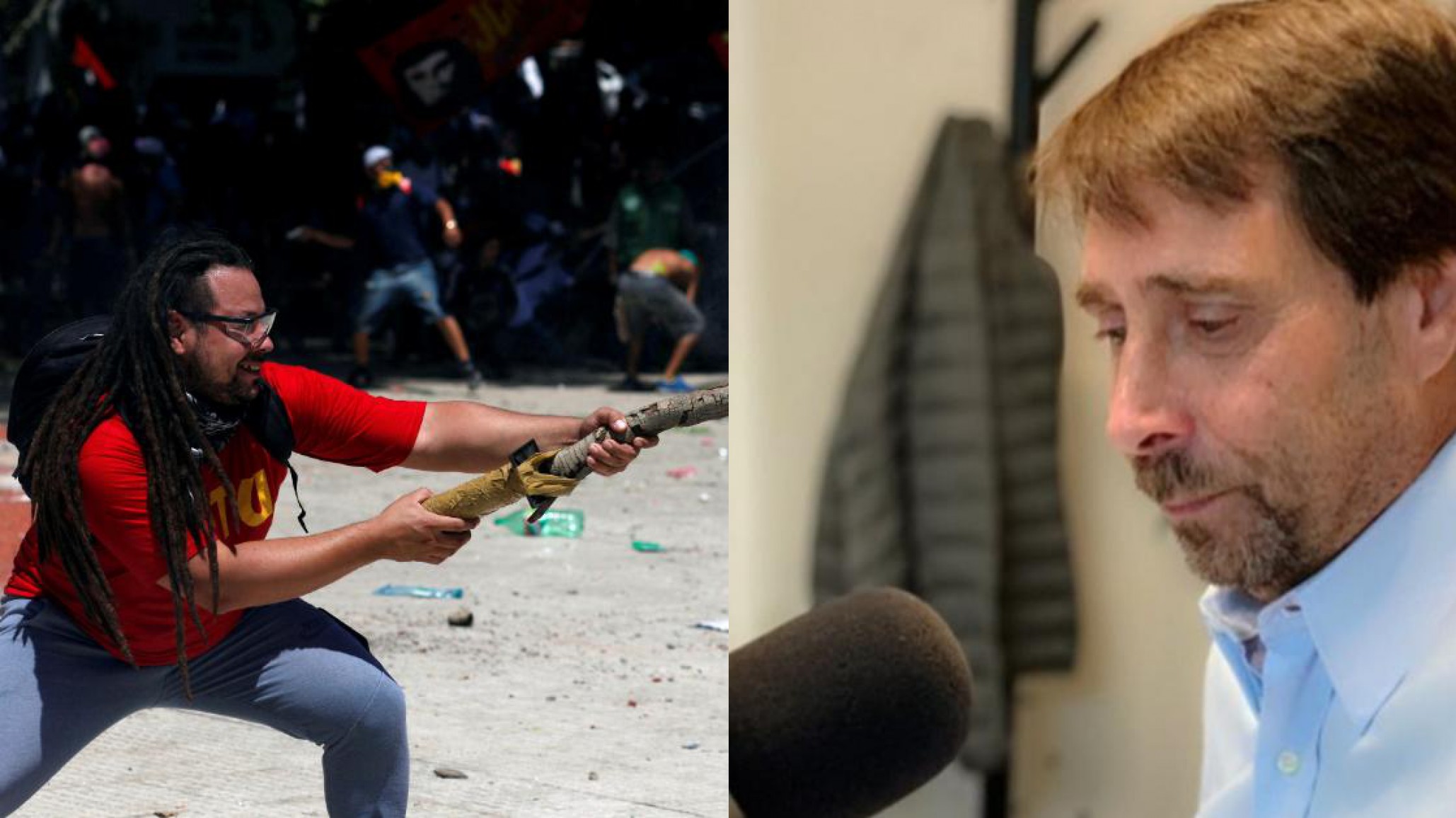 Eduardo Feinmann sobre el detenido que disparó un mortero: ”UNO MENOS”