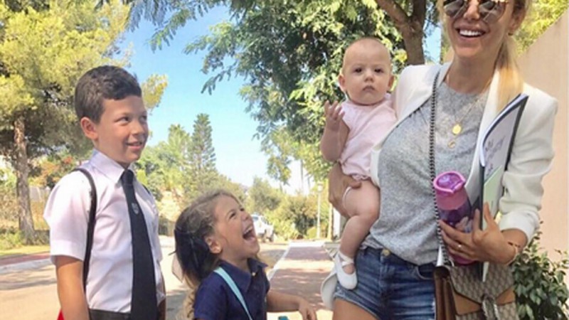 Evangelina Anderson explicó el doloroso motivo por el que sus hijos no usan guardapolvo