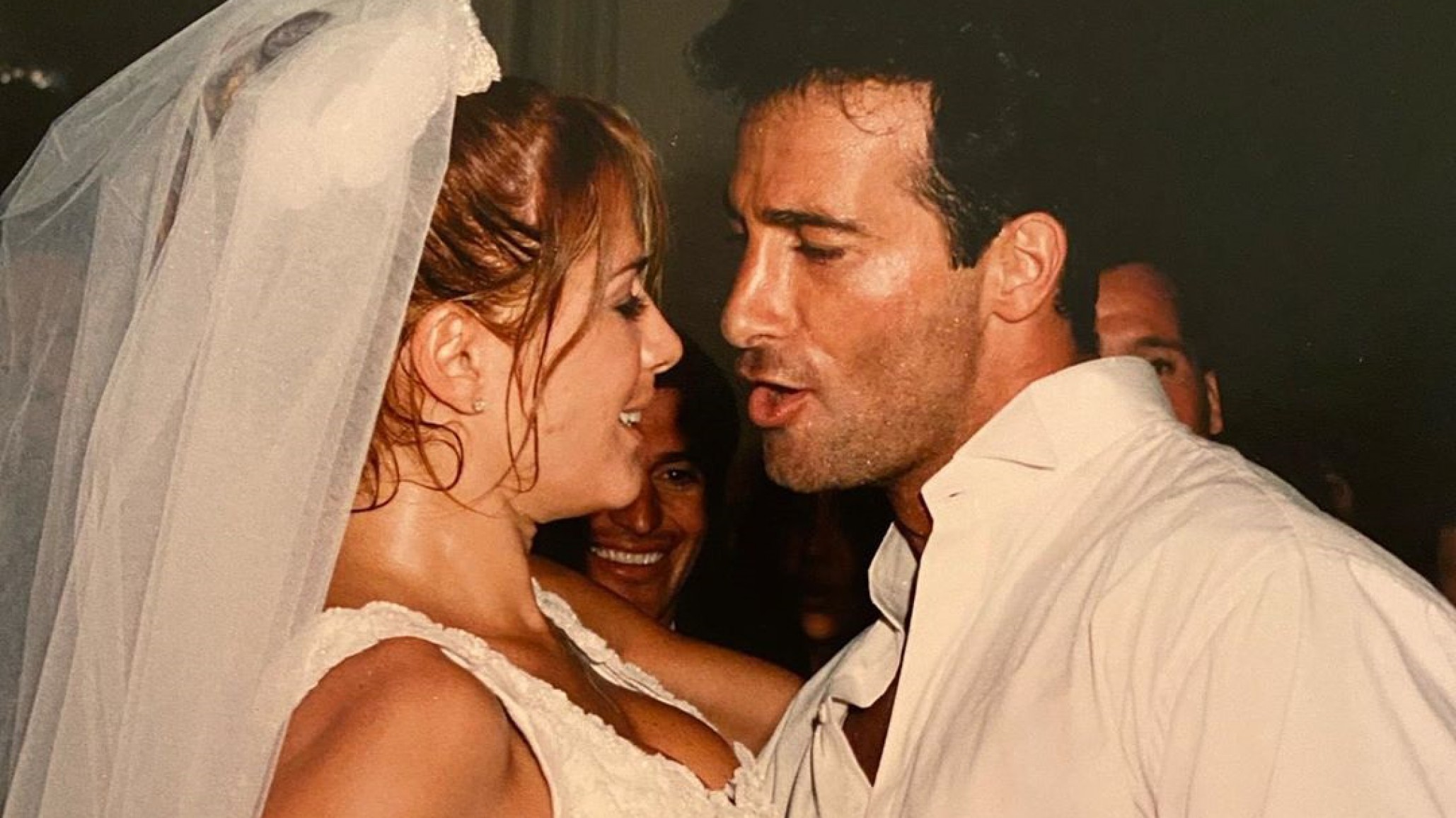 Catherine Fulop reveló una foto del pasado y sorprendió a su marido Ova Sabatini