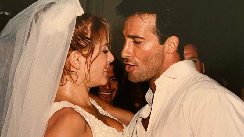 Catherine Fulop reveló una foto del pasado y sorprendió a su marido Ova Sabatini
