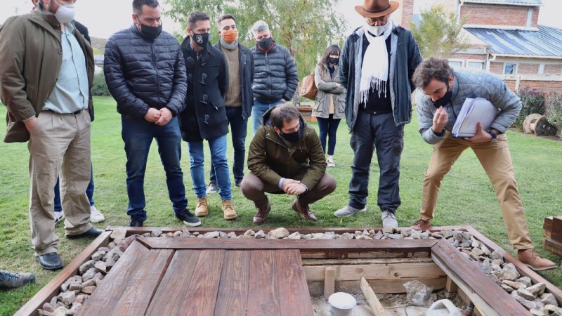 Luque replicará en Comodoro sistemas de tratamiento como una solución ambiental y de forestación