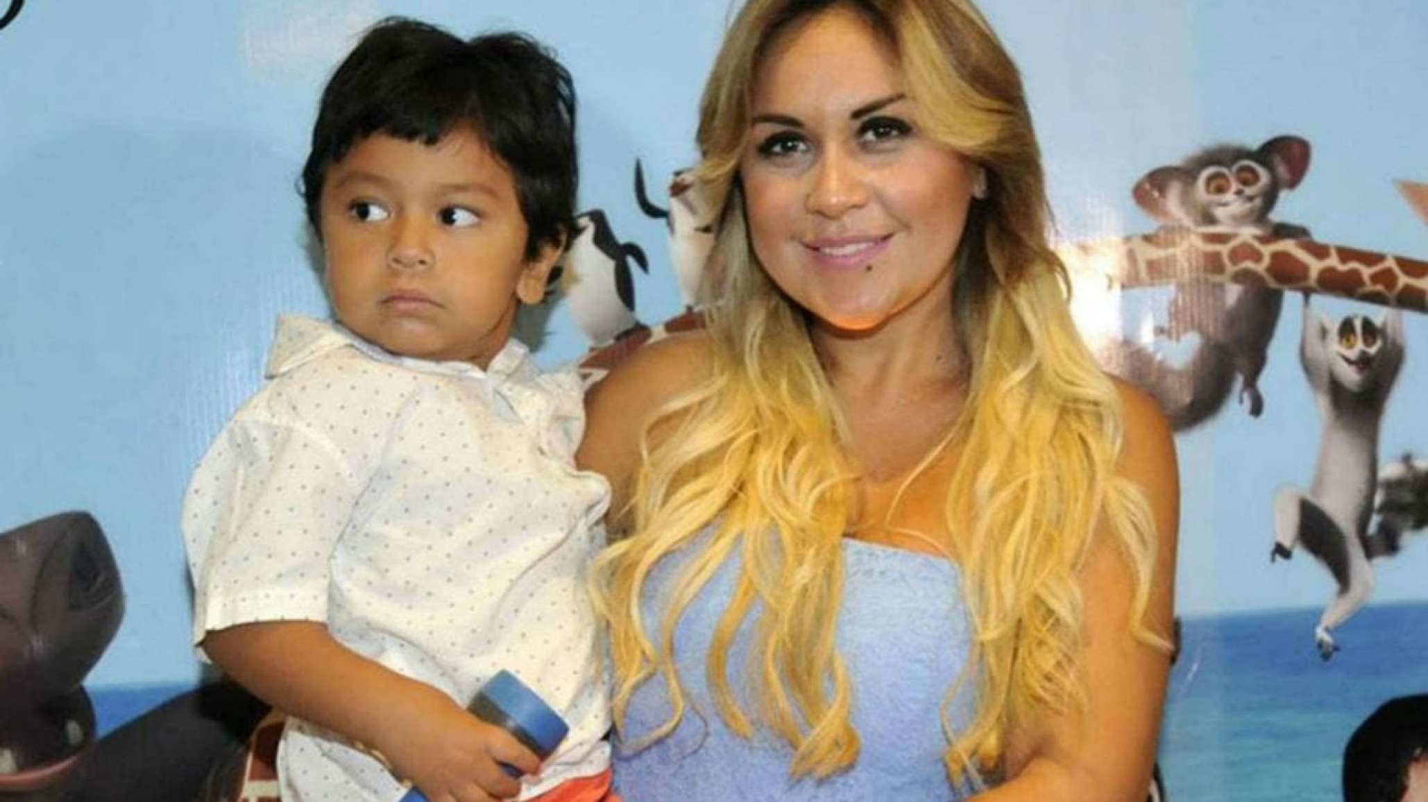 Diego Maradona salió 10 minutos de su country para ver a su hijo