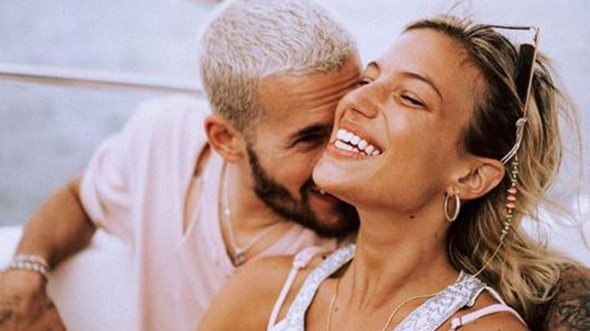 Stefi Roitman reaccionó al comentario de una seguidora en la foto de su novio Ricky Montaner