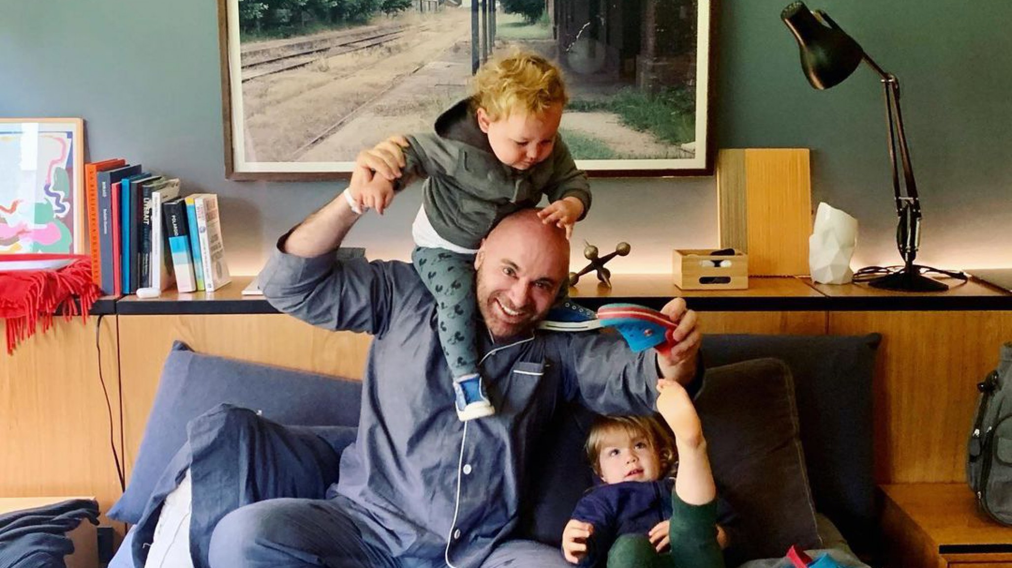 El hijo de Germán Martitegui cumple dos años y ¡sorprende su parecido!