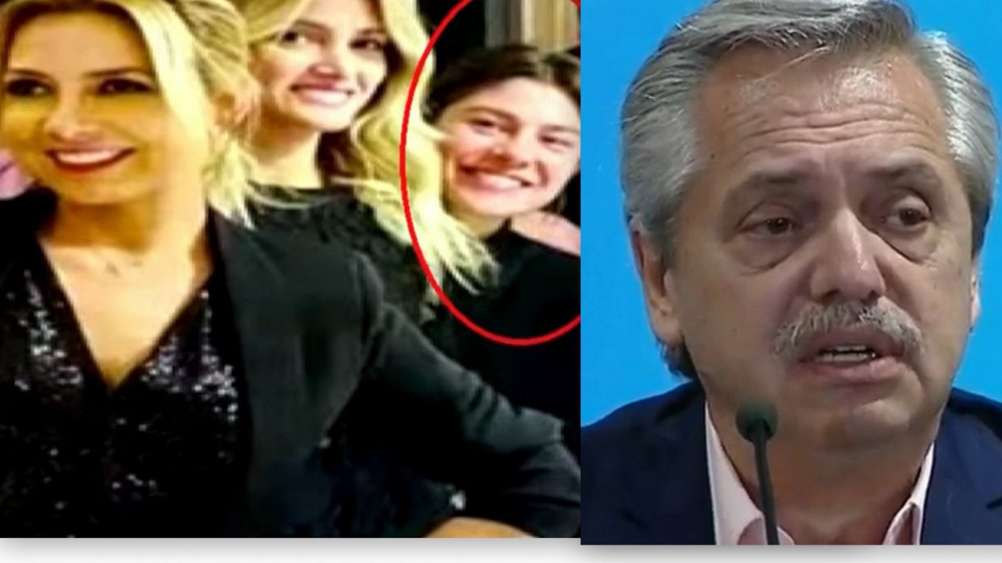 Alberto Fernández sostuvo”no hubo delito, no hubo contagios durante el brindis”