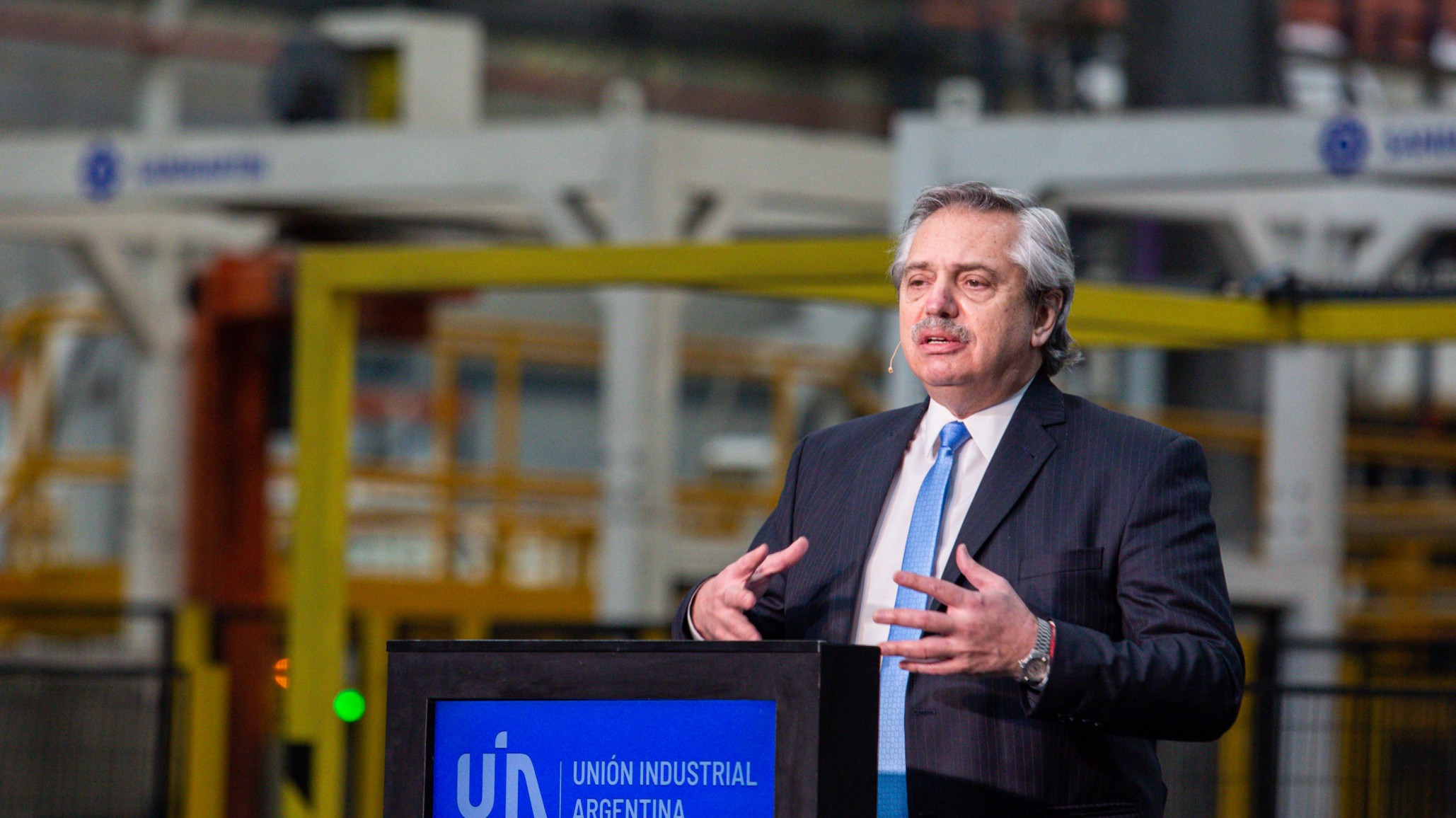 <p>zzzznacp2NOTICIAS ARGENTINAS BAIRES SEPTIEMBRE 2 En un acto por el Día de la Industria encabezado por el presidente Alberto Fernández, el Gobierno lanzó hoy planes de financiamiento para los sectores productivos y estimó que la Argentina empieza a sali