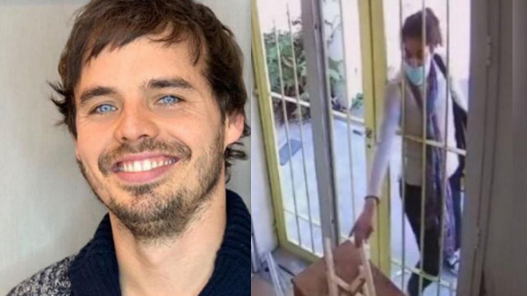 Benjamín Rojas denunció a fan que destrozó el local de su mujer