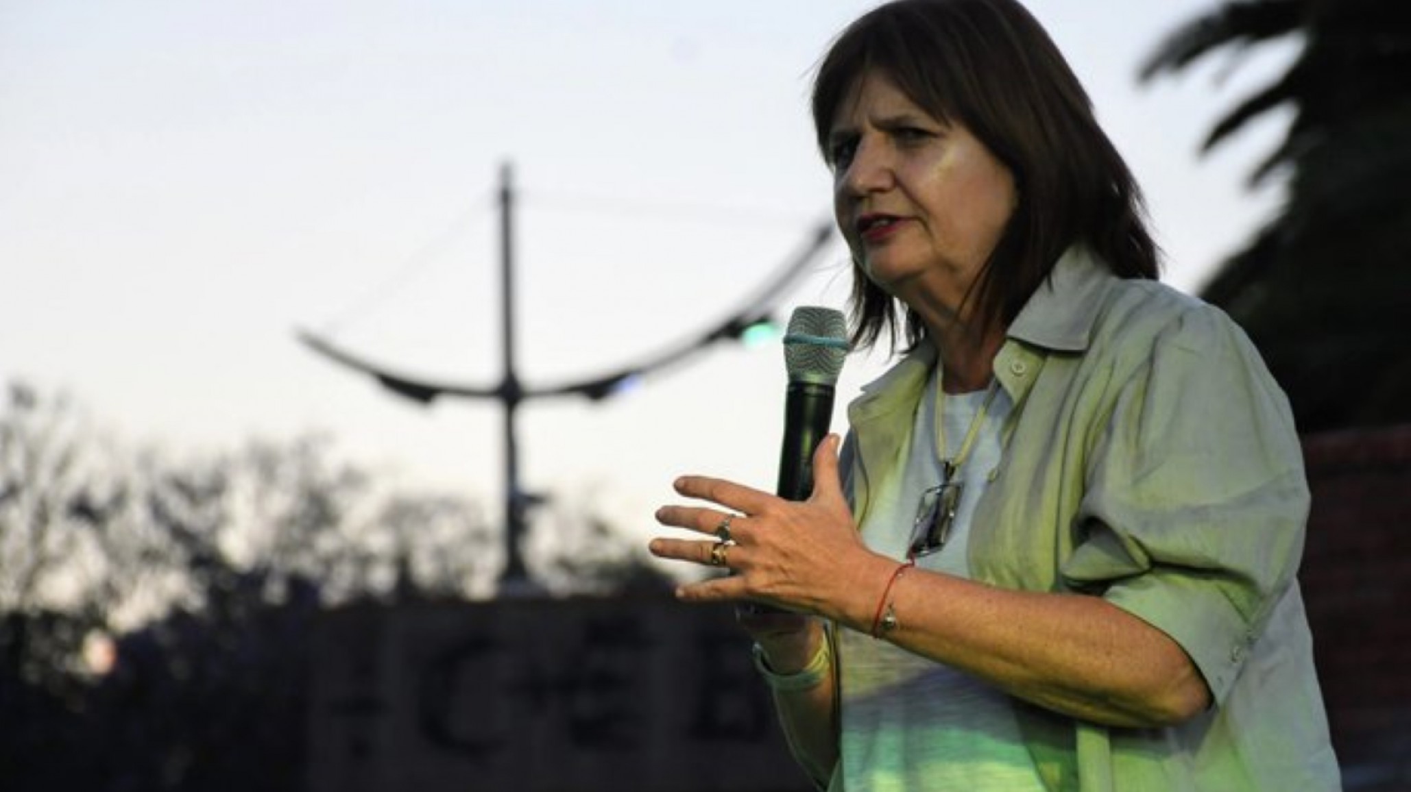 Patricia Bullrich: ?Hoy el Presidente tendría que estar en Rosario “