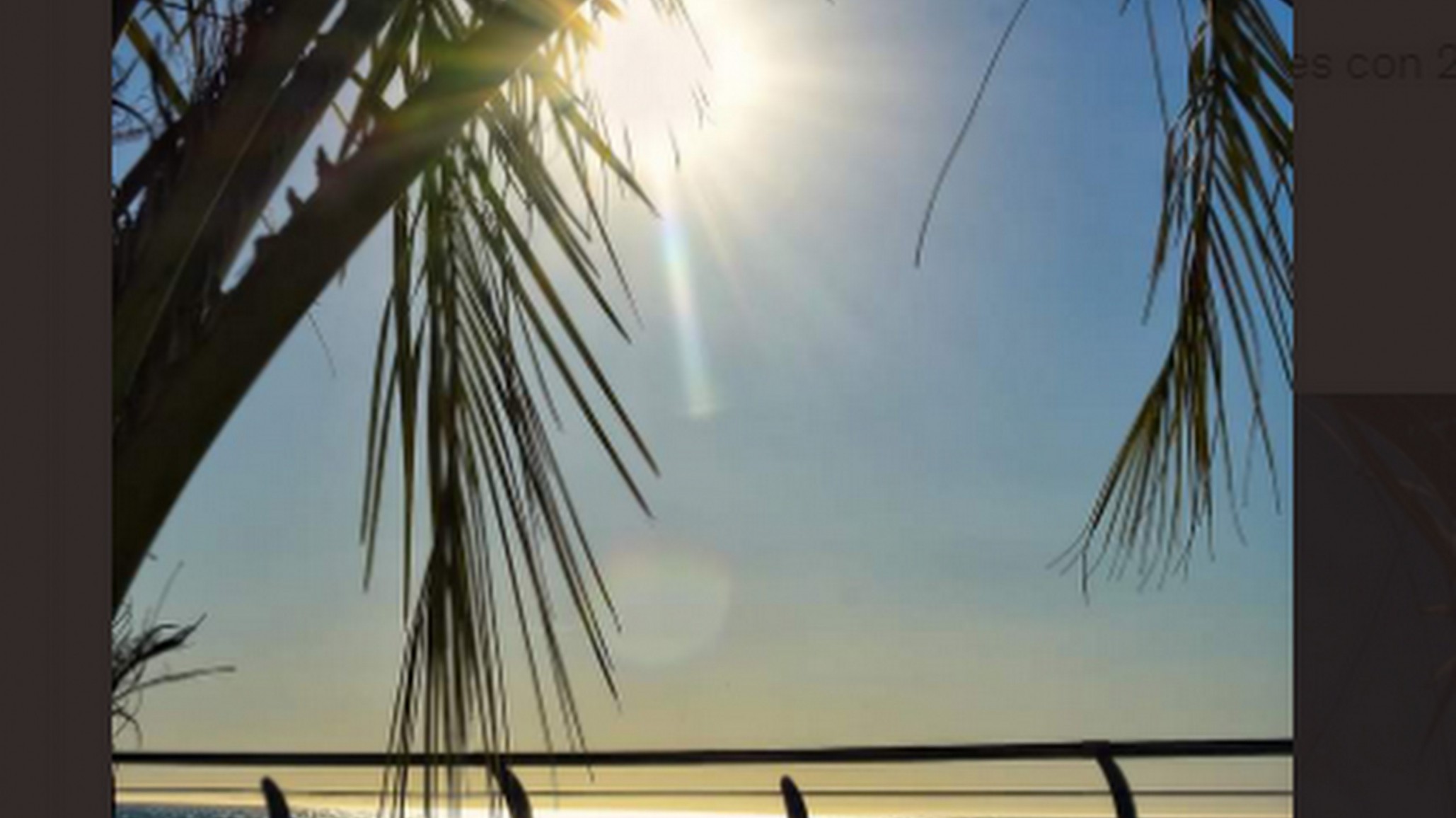 Este lunes la máxima llegará a 23º