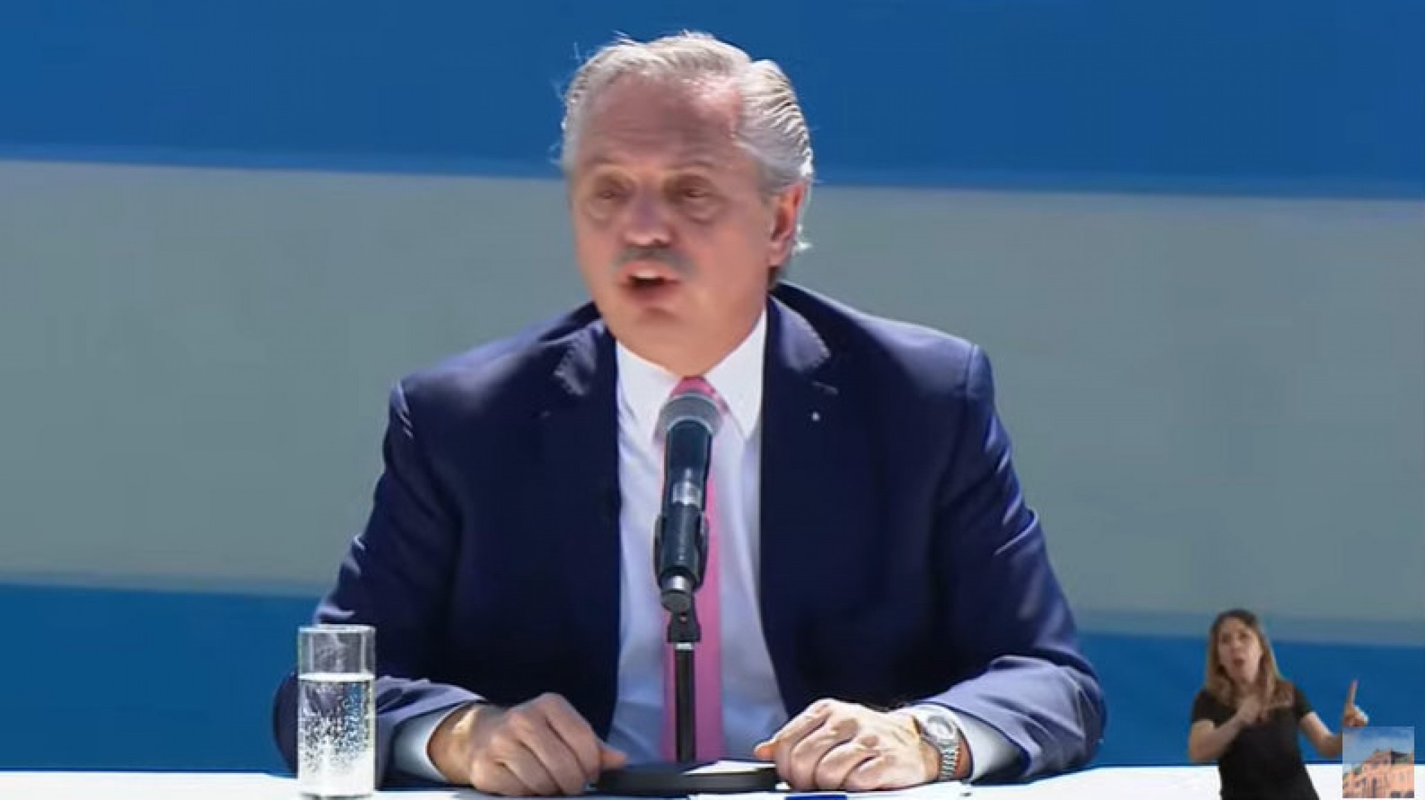 Alberto Fernández : “Yo prometo que el día viernes va a empezar la guerra contra la inflación en la Argentina”