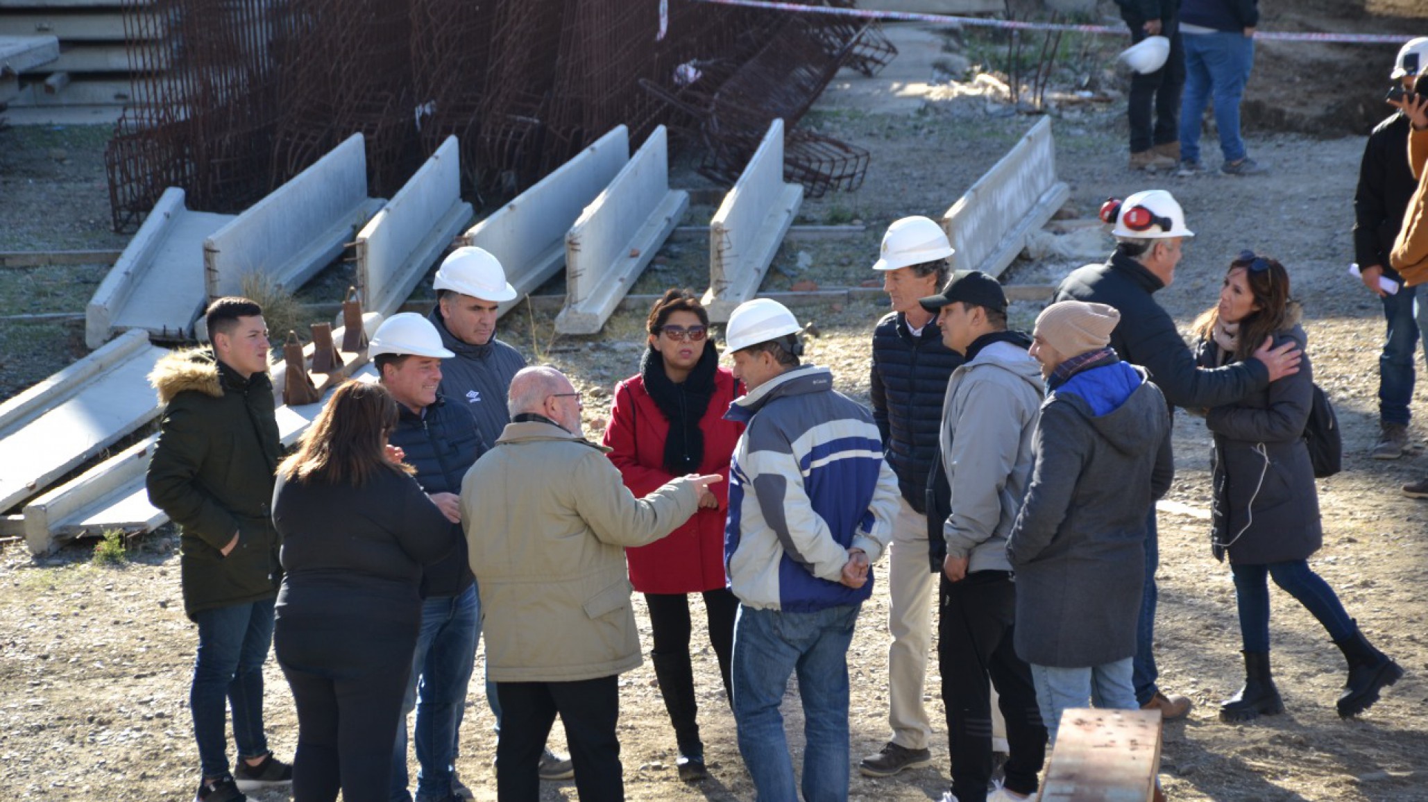 Estadio Centenario: autoridades municipales y ediles inspeccionaron la obra