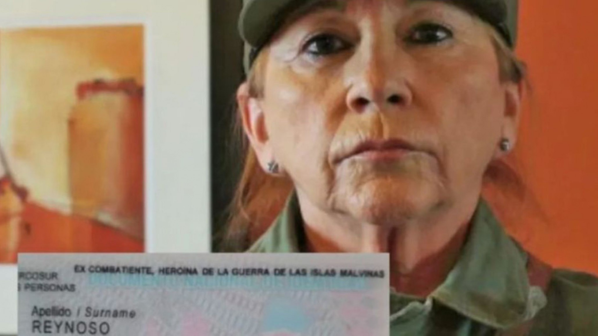 Enfermera obtuvo el reconocimiento en su DNI como ?heroína de Malvinas?