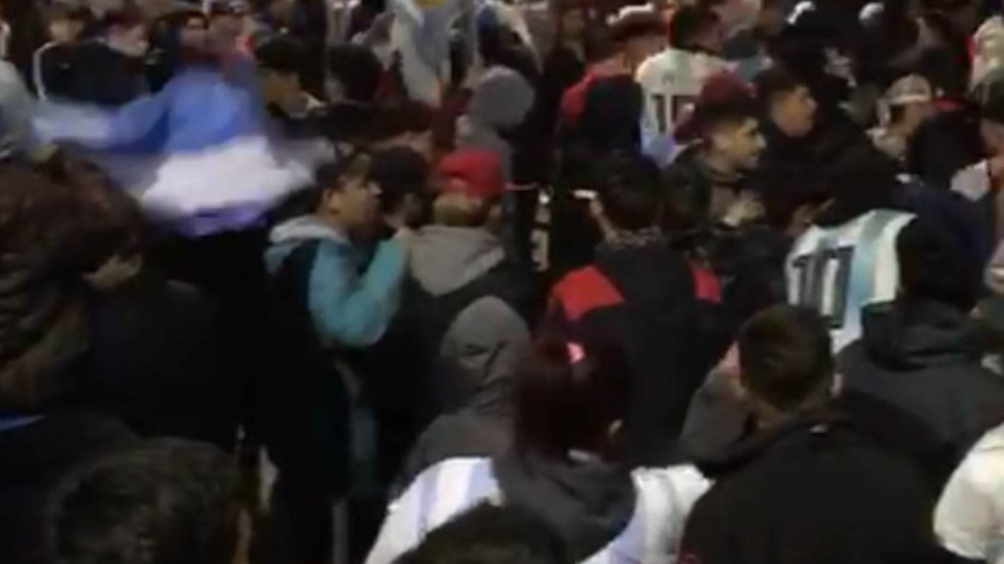 Hubo detenidos y disturbios en medio de los festejos