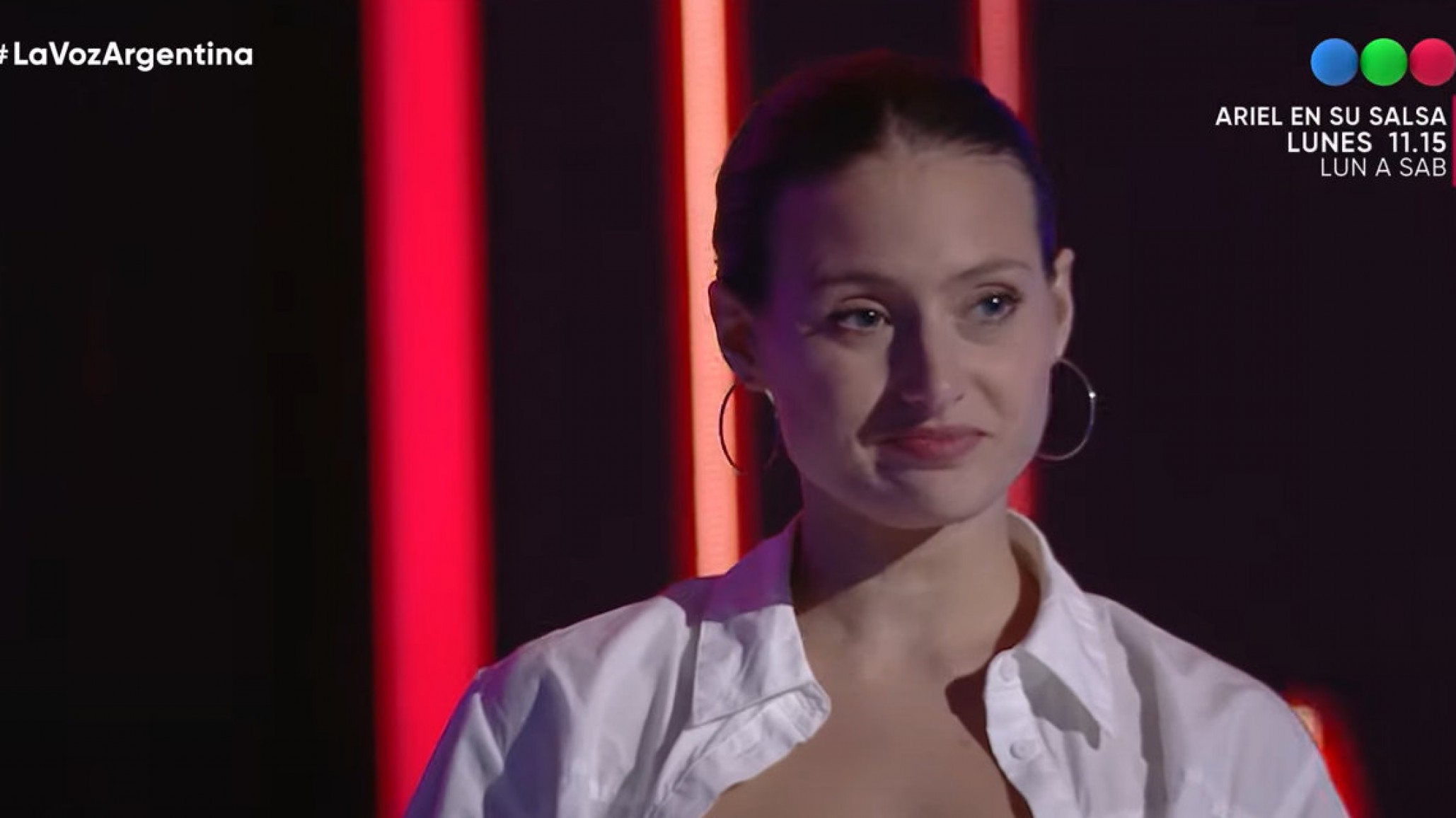 En La Voz Lucía, de Rada Tilly cautivó a los 4 jurados